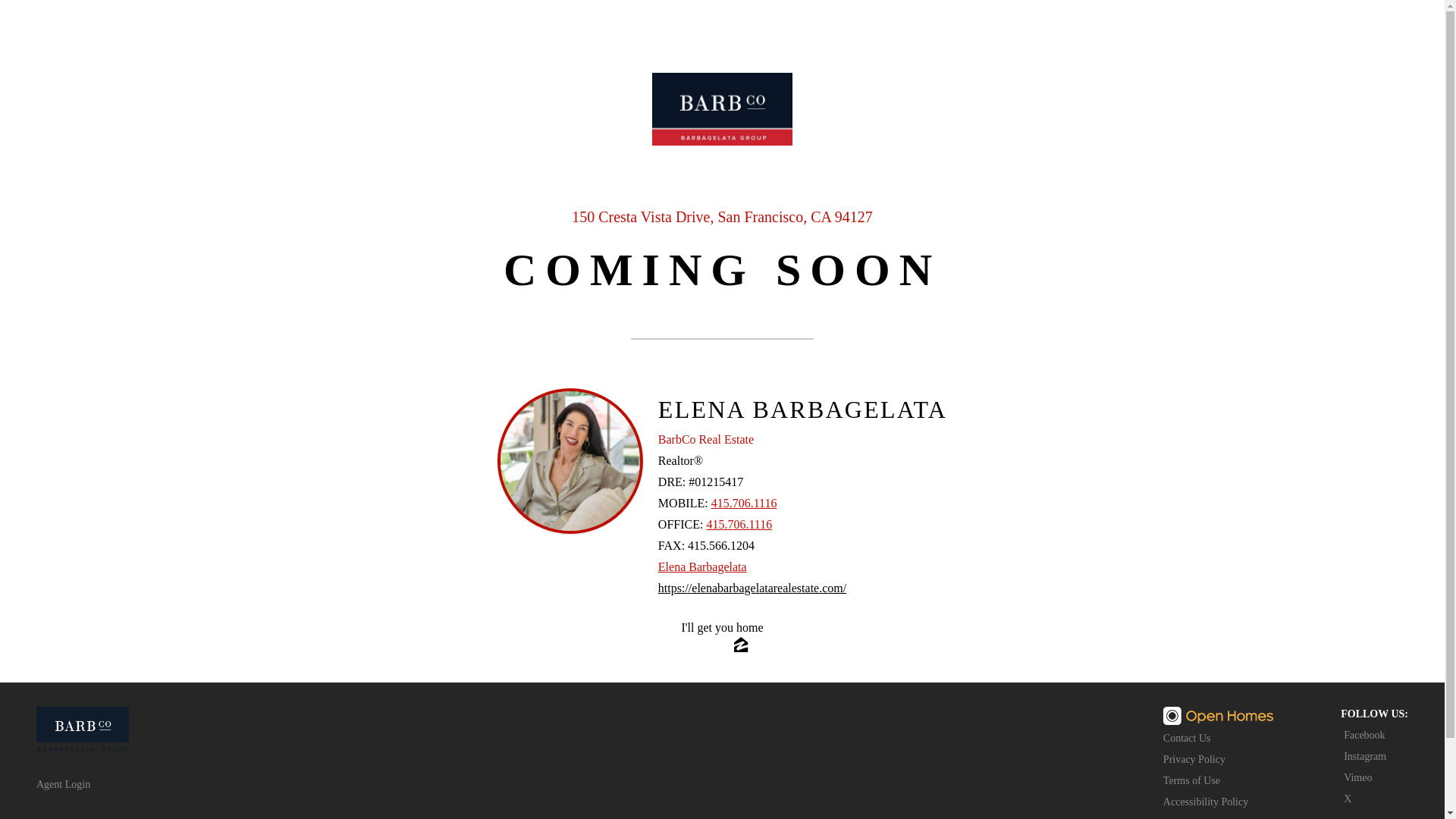 website screenshot of https://150crestavista.com/