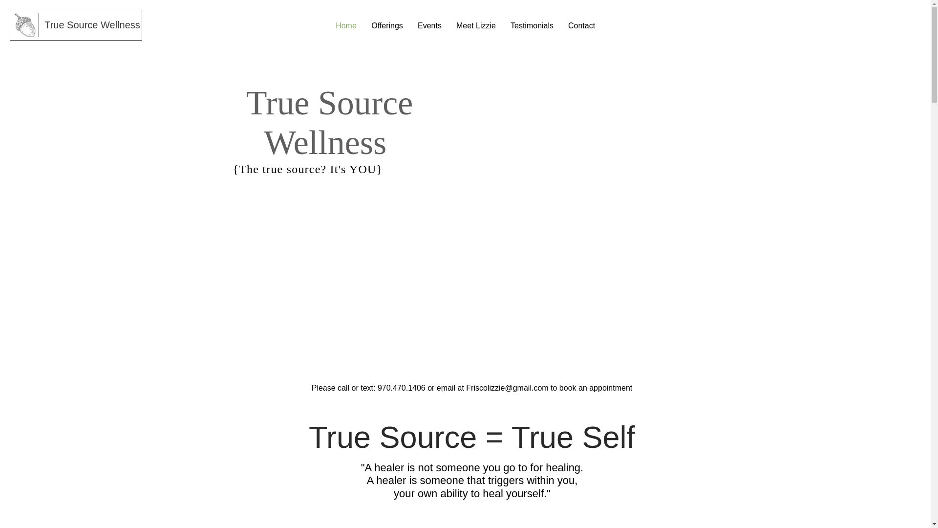 website screenshot of https://truesourcewellness.info/