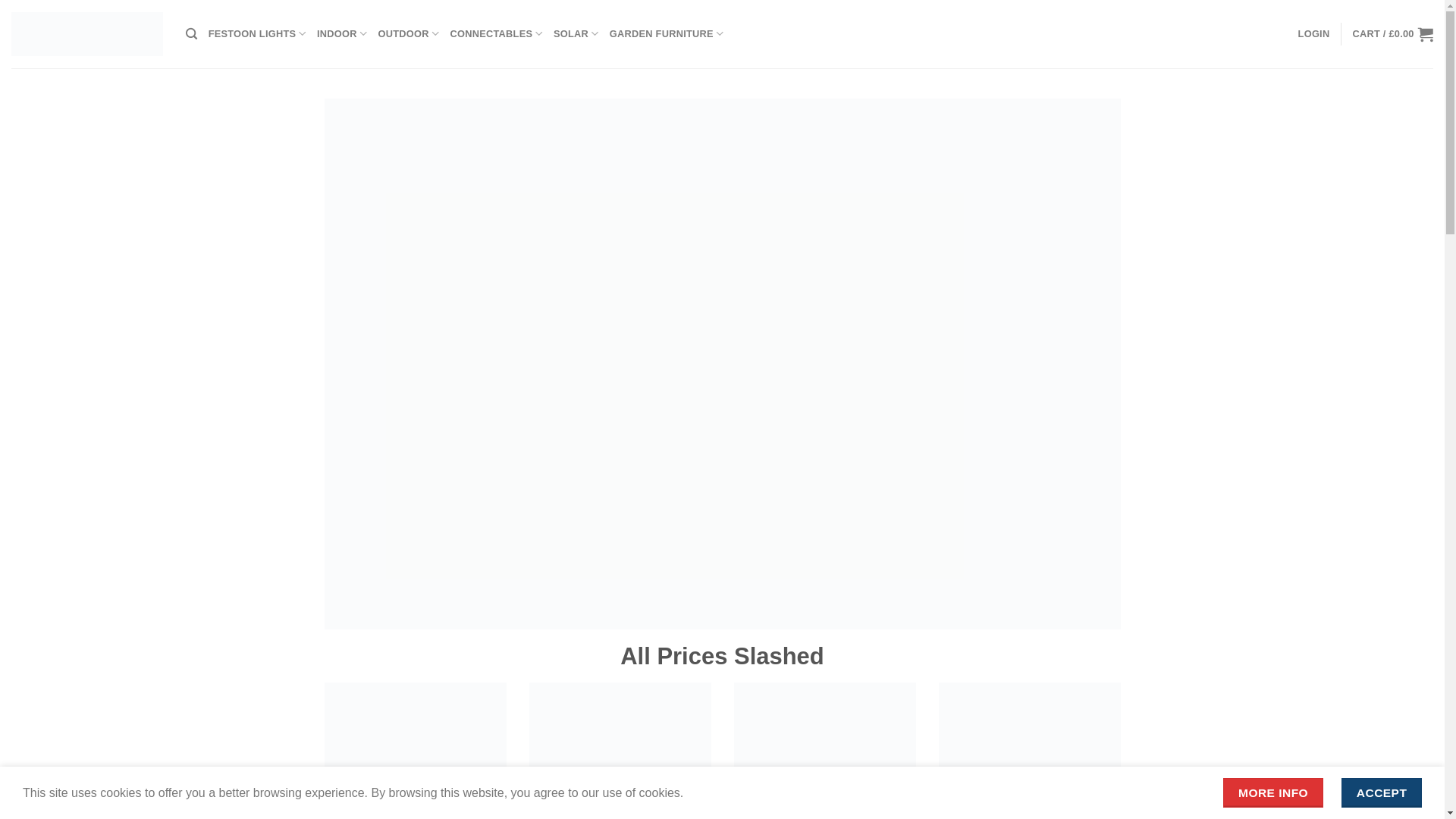 website screenshot of https://decorativeslighting.com/
