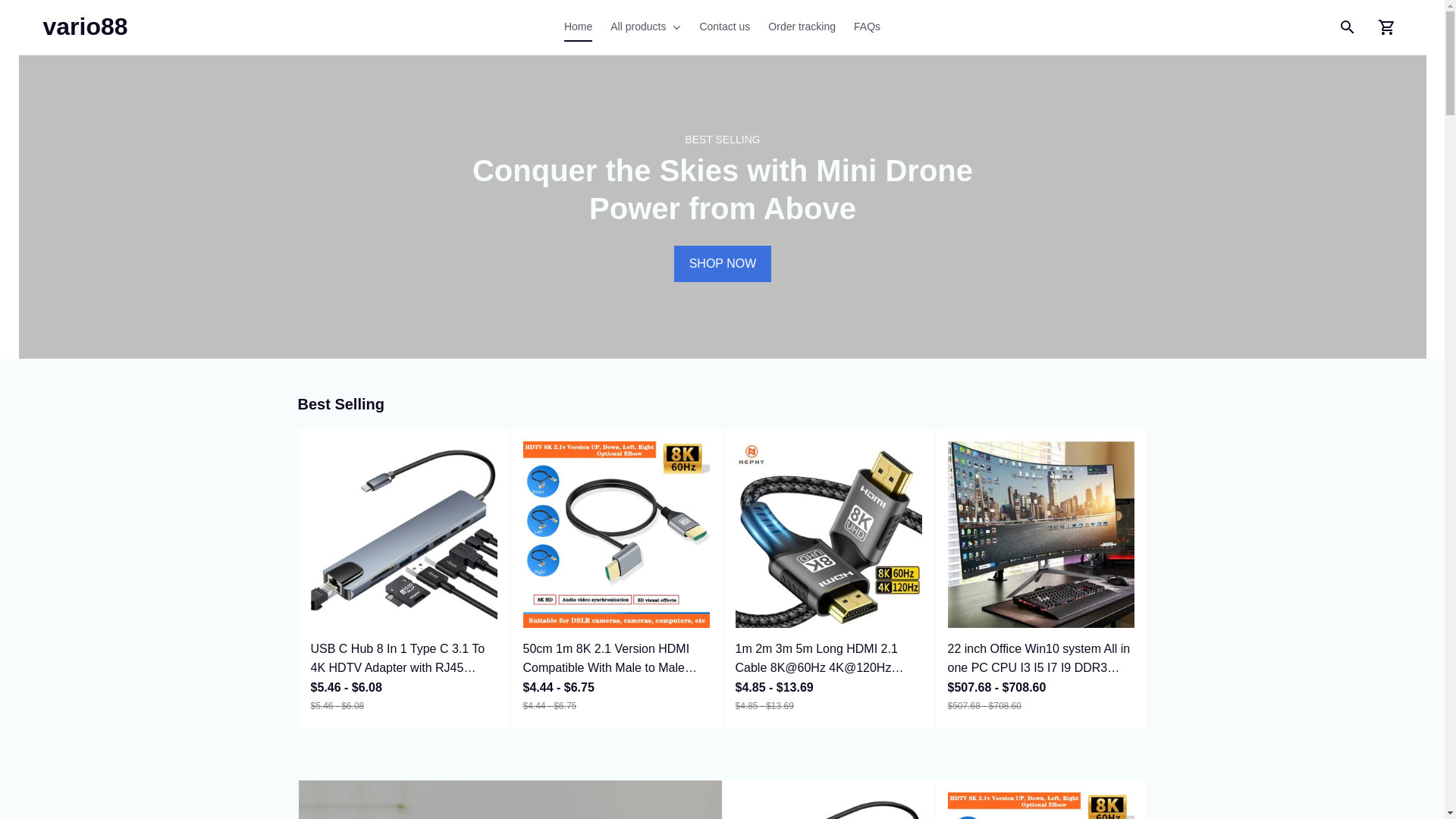 website screenshot of https://suntino.shop/