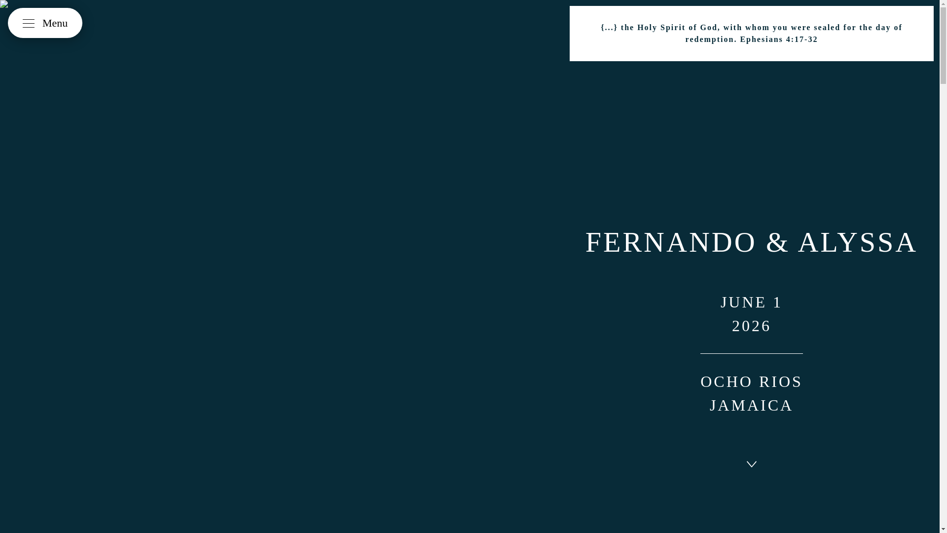 website screenshot of https://sandovalsealedinchrist.com/