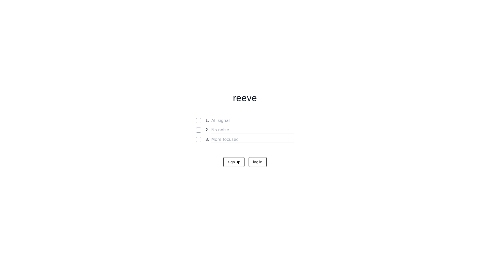 website screenshot of https://itsreeve.com/