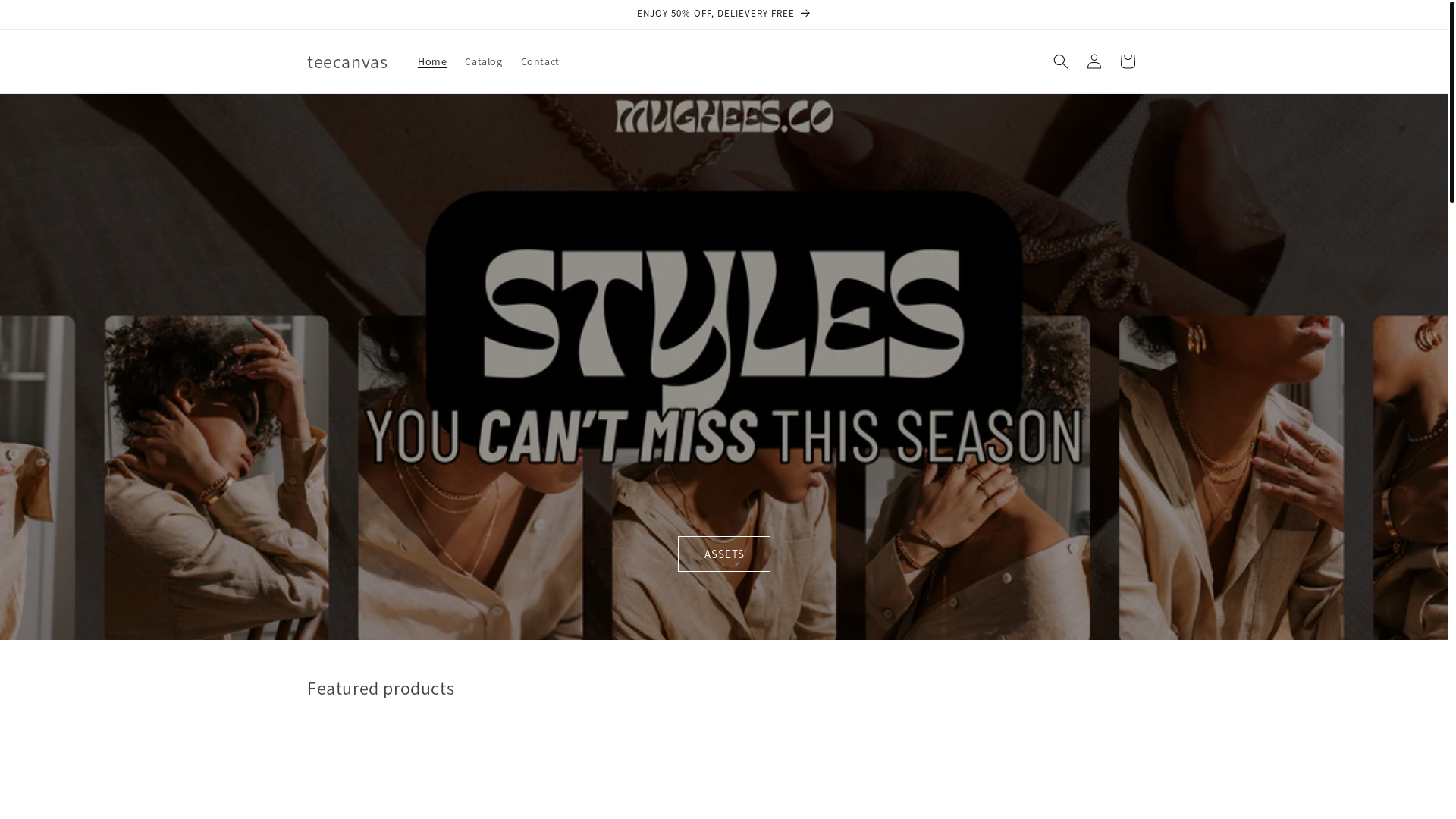 website screenshot of https://ms-tees.store/