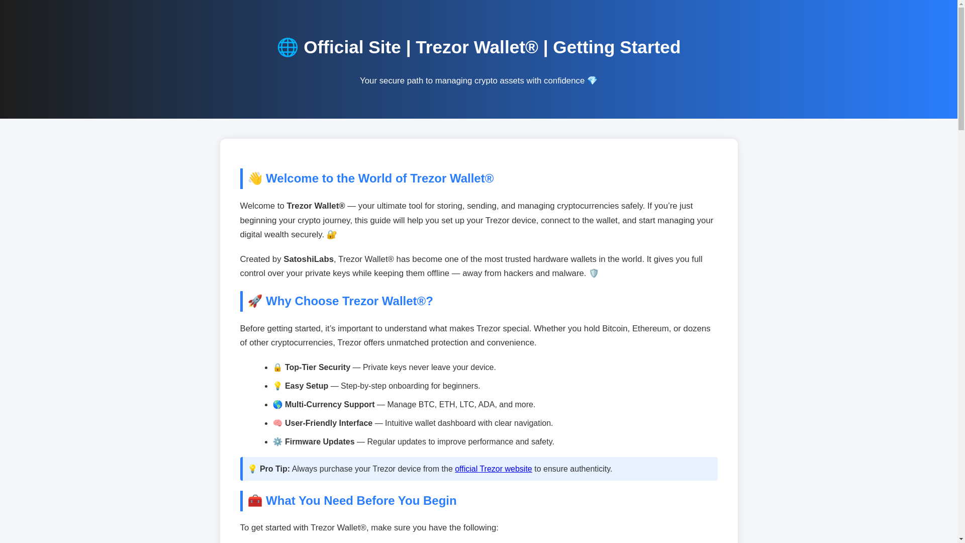 website screenshot of https://tazor-wallet-hub.pages.dev/