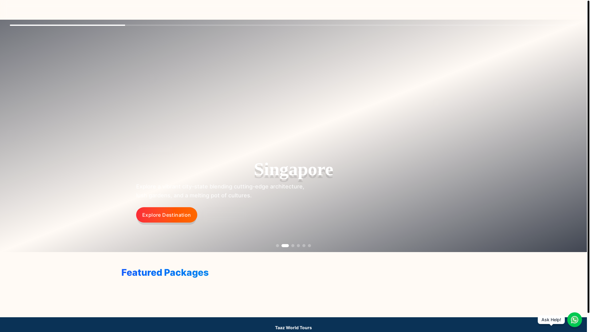 website screenshot of https://taaz-front.pages.dev/