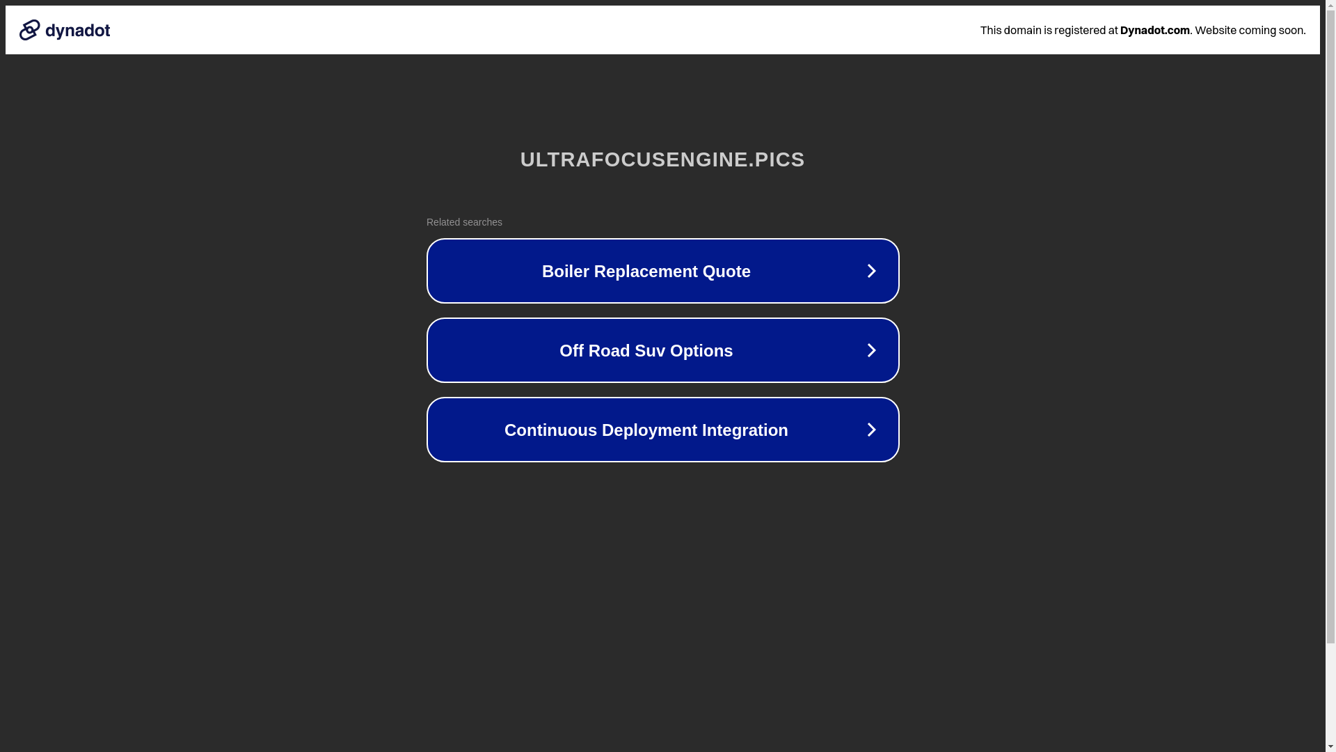 website screenshot of https://ultrafocusengine.pics/