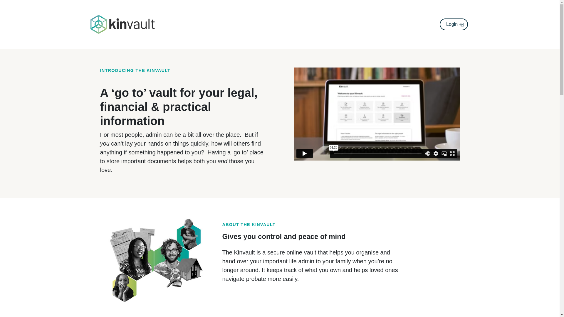website screenshot of https://investkinvault.com/