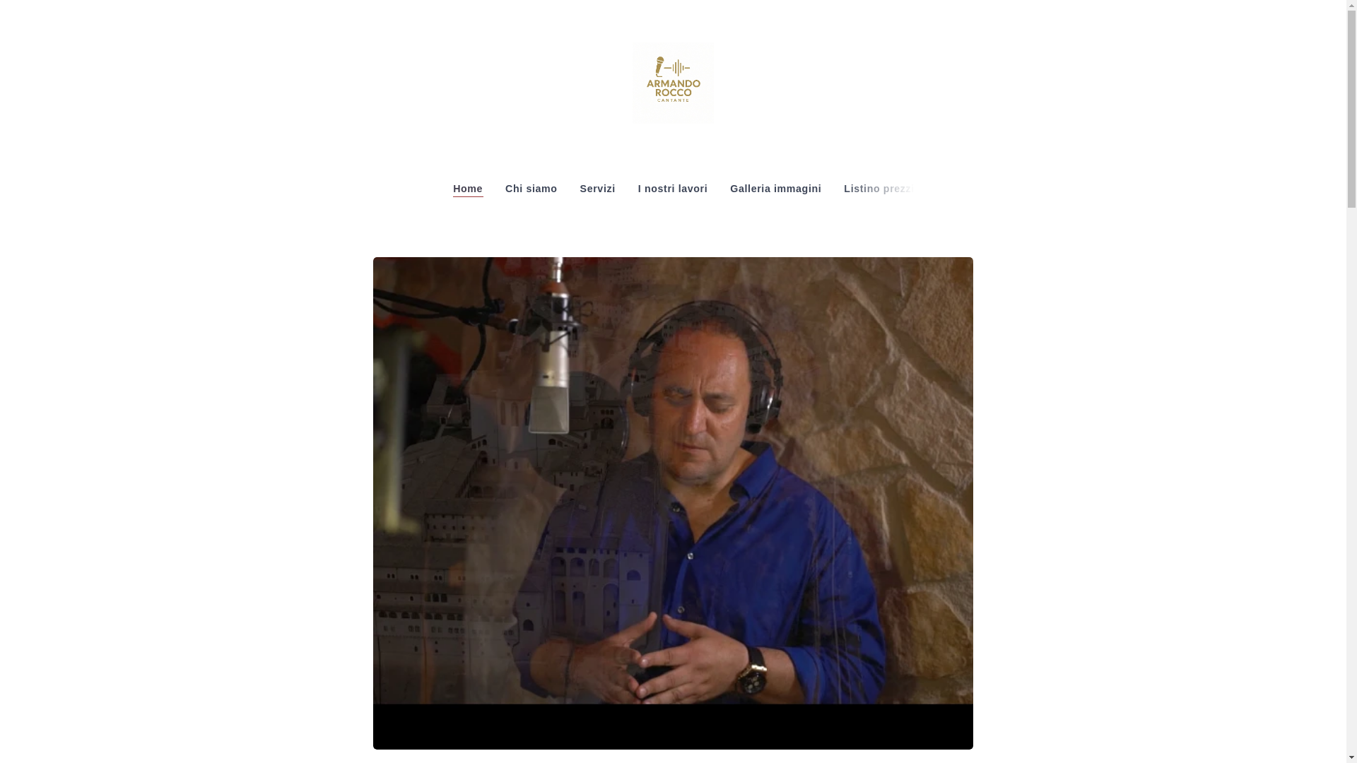 website screenshot of https://armando-rocco.it/