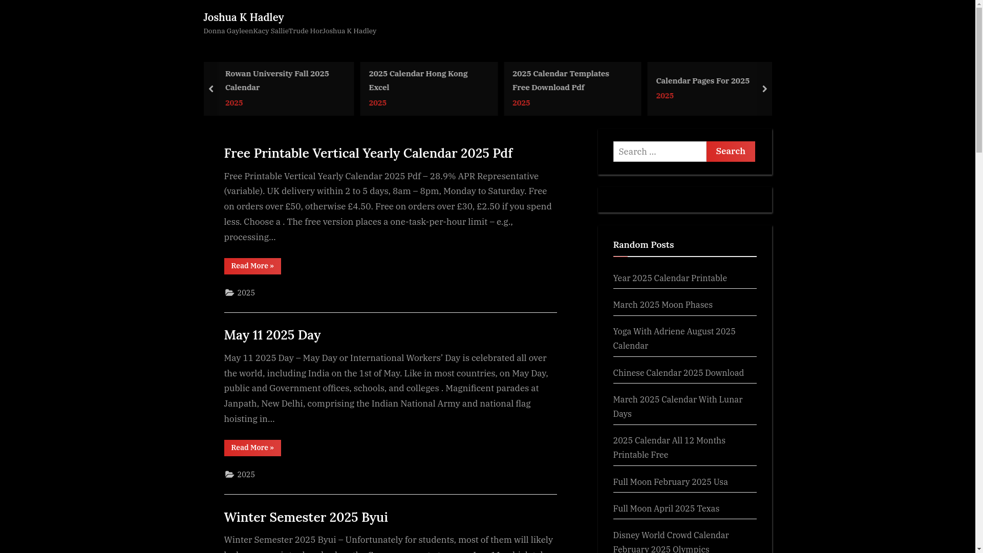 website screenshot of https://joshuakhadleya.pages.dev/