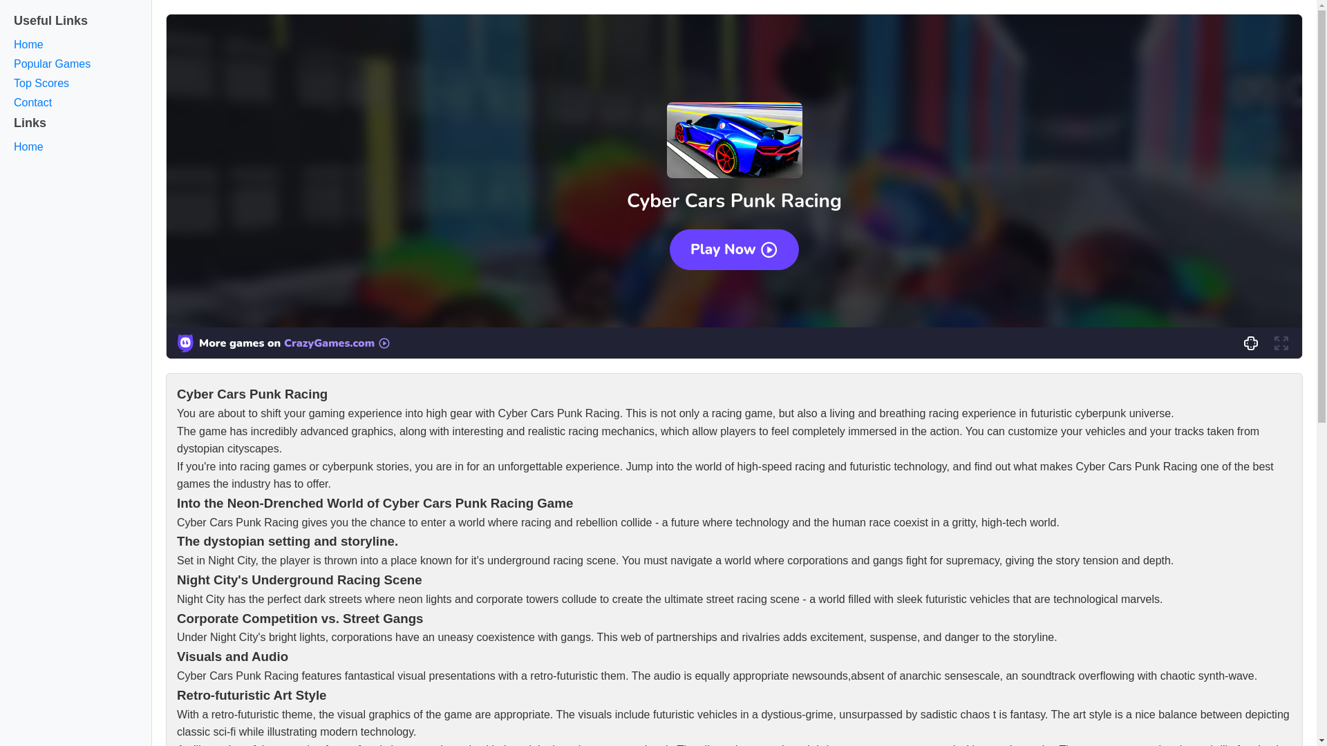 website screenshot of https://cybercars101.pages.dev/
