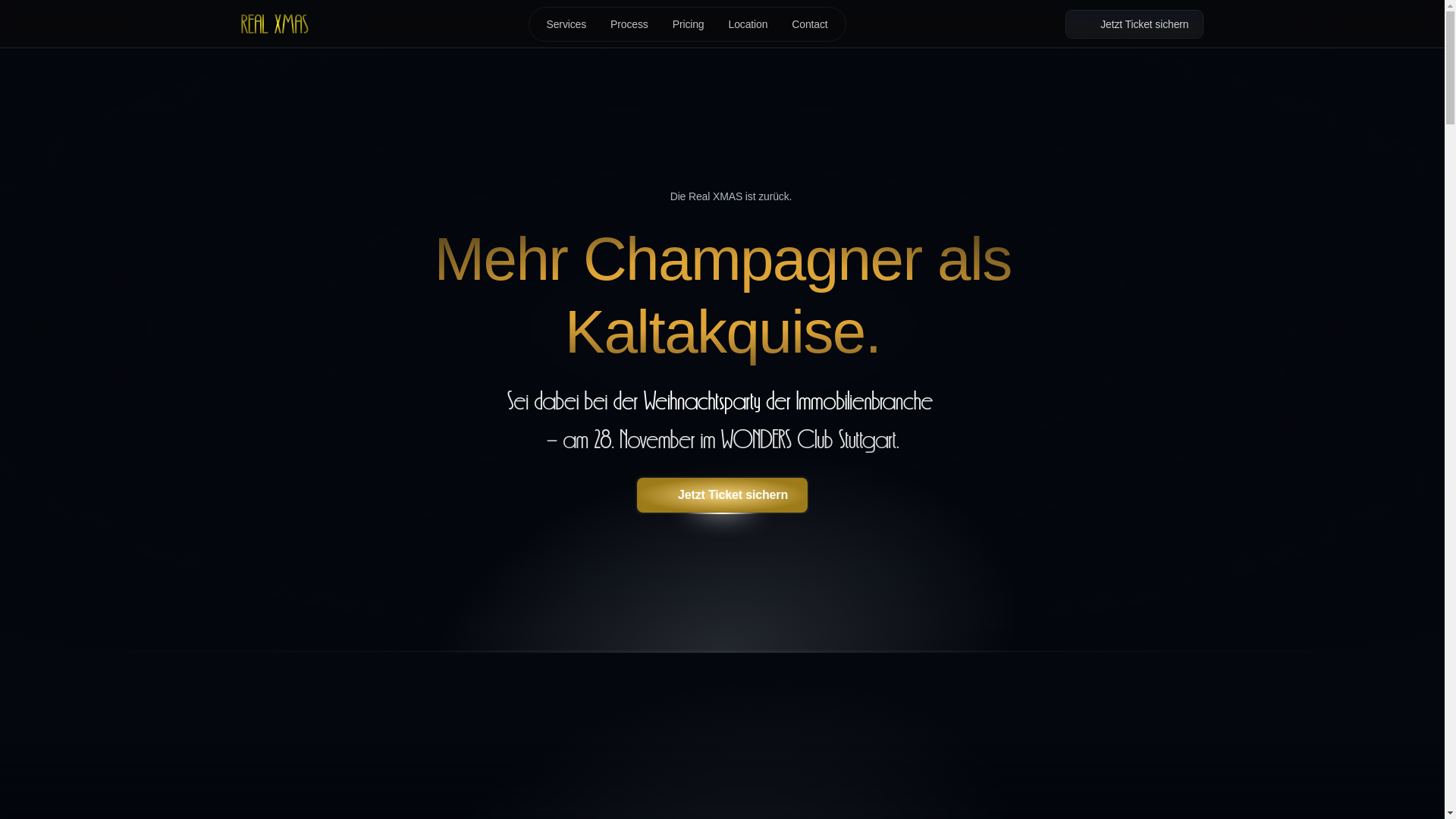 website screenshot of https://real-xmas.de/