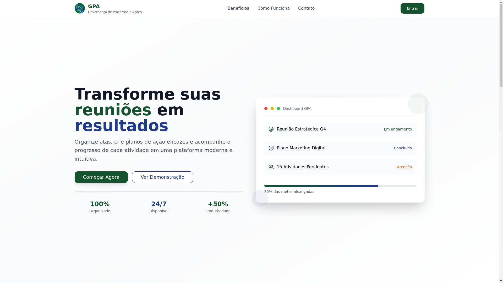 website screenshot of https://siervesoft.com.br/