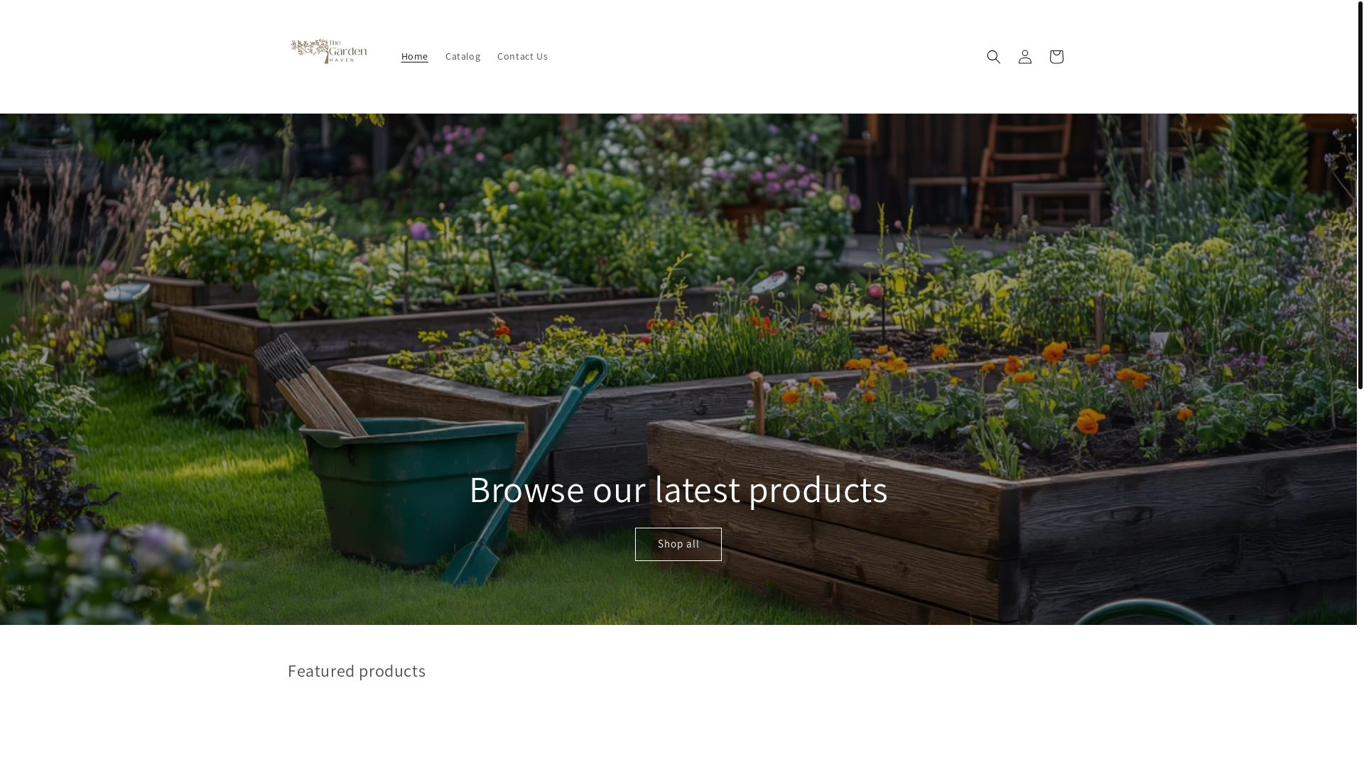 website screenshot of https://yourgardenhaven.com/