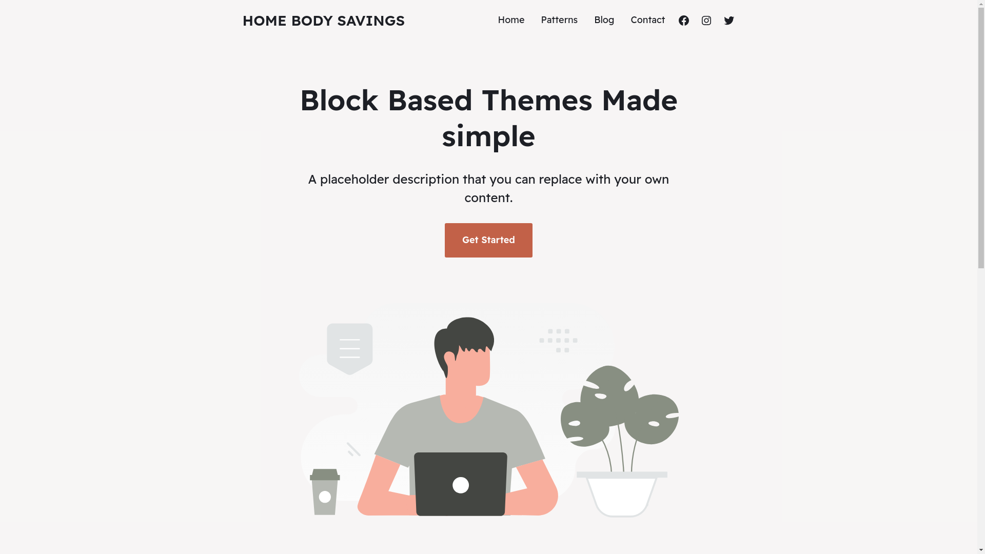 website screenshot of https://homebodysavings.com/