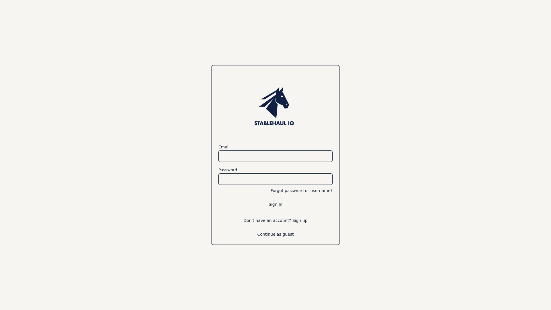 website screenshot of https://stablehauliq.com/
