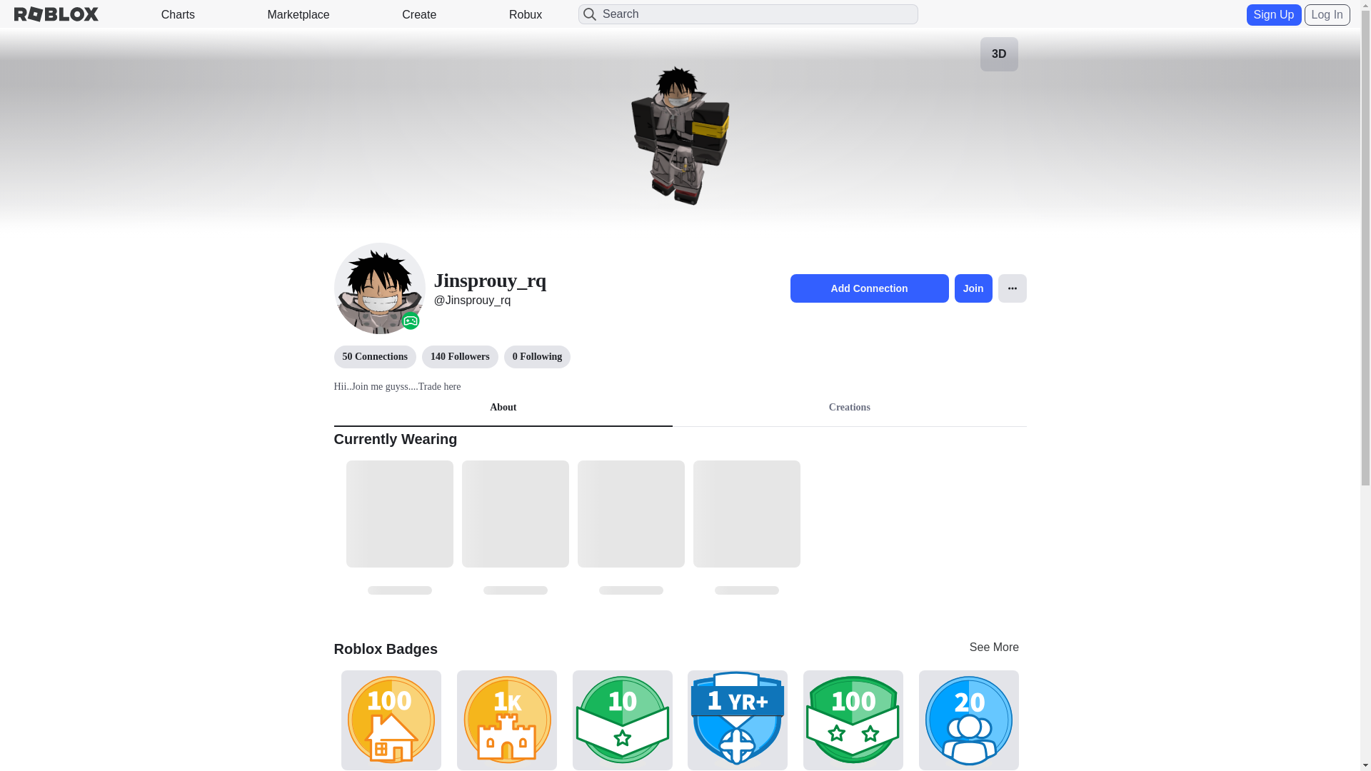 website screenshot of https://robloxt.com.es/users/148465992/profile