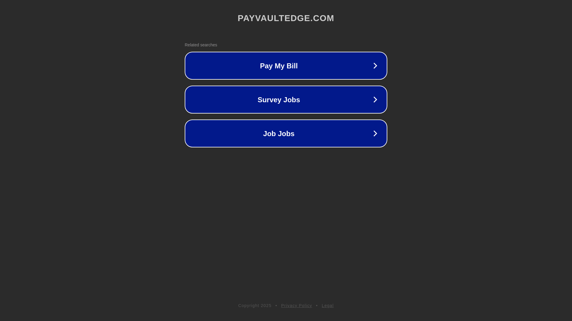 website screenshot of https://payvaultedge.com/