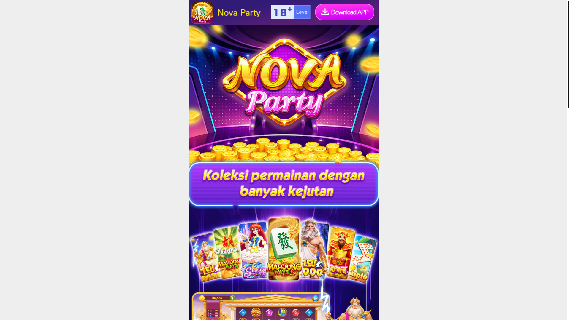 website screenshot of https://nova5.cc/