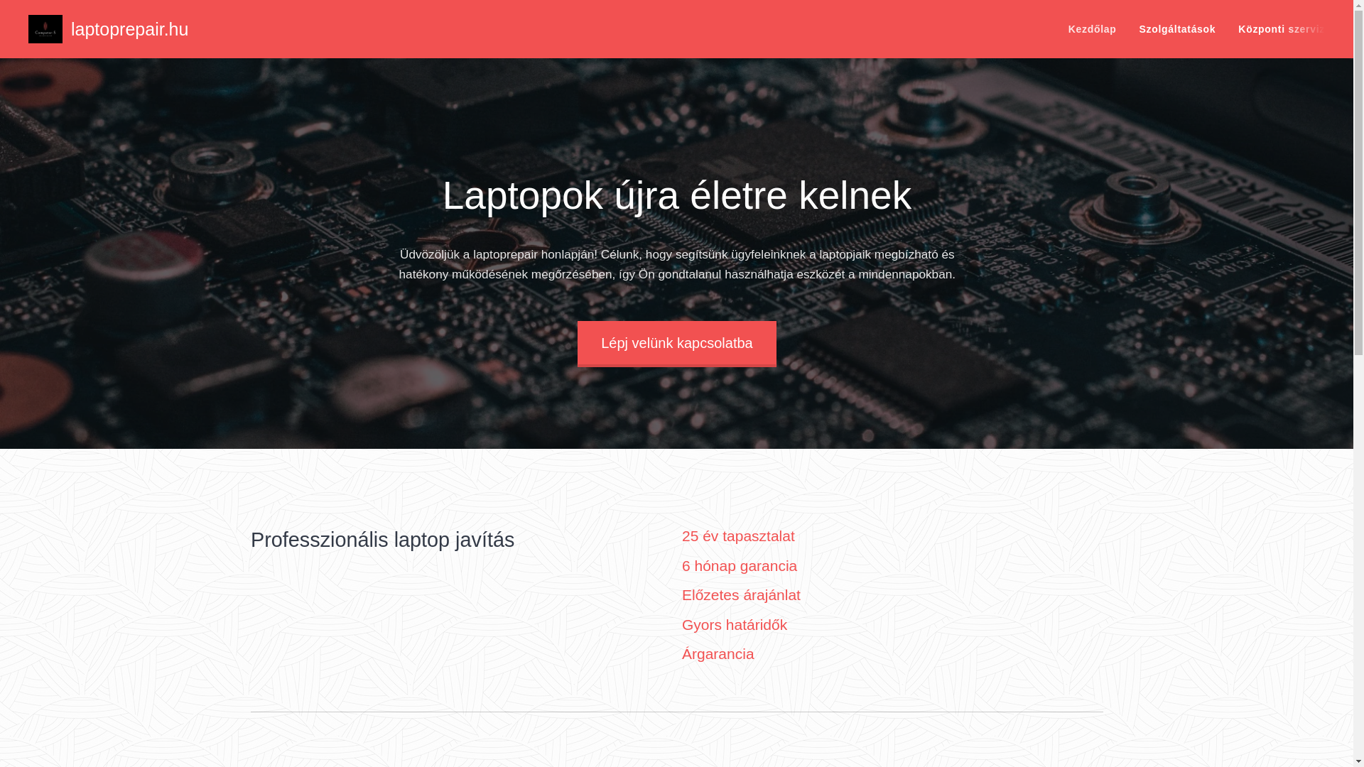 website screenshot of https://latoprepair.hu/