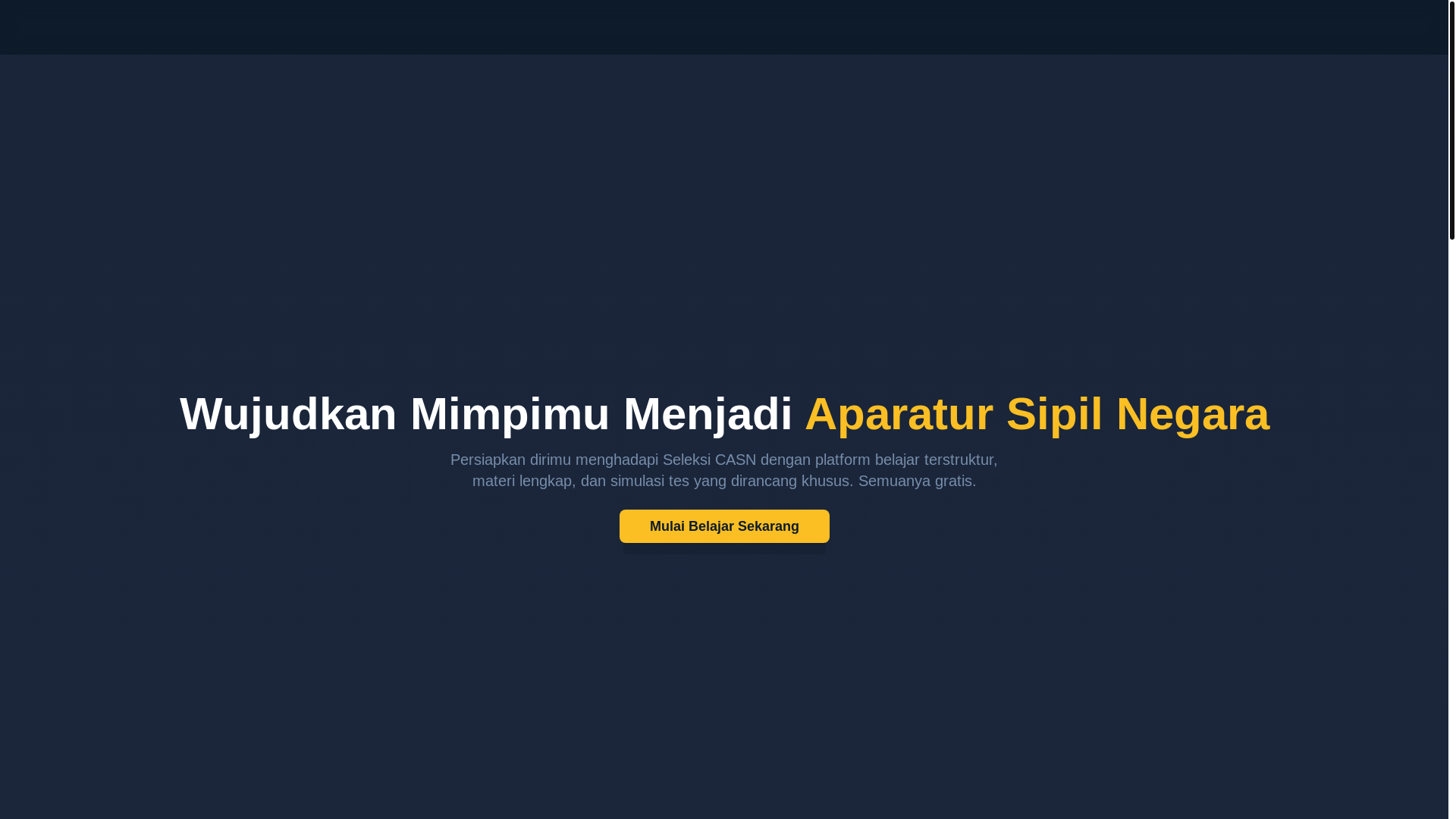 website screenshot of https://akujadiasn.com/