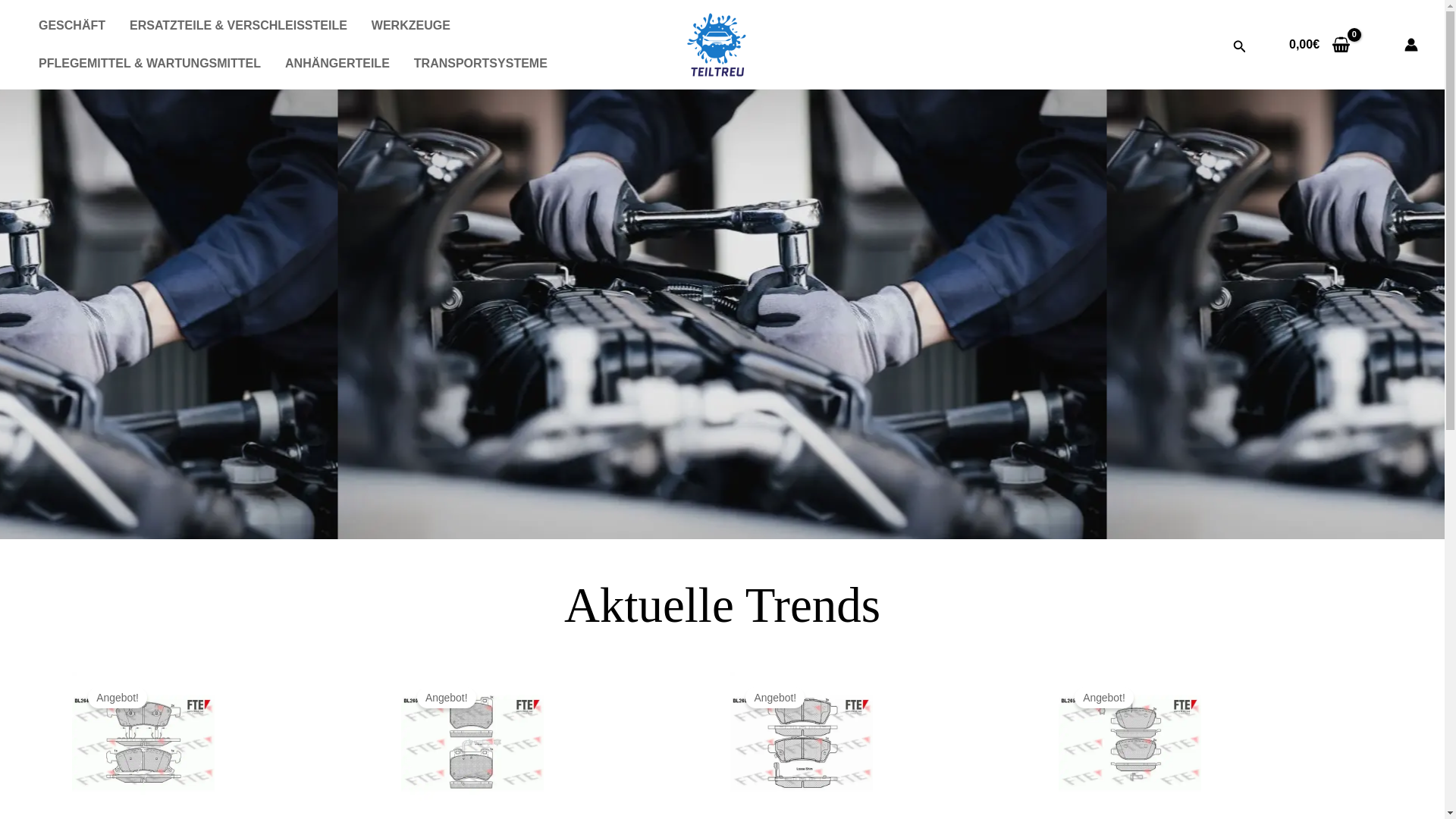 website screenshot of https://teiltreu.com/
