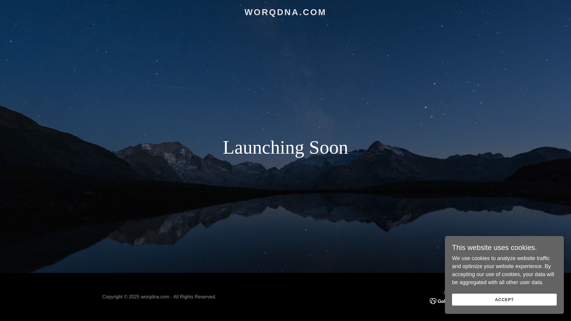 website screenshot of https://worqdna.com/