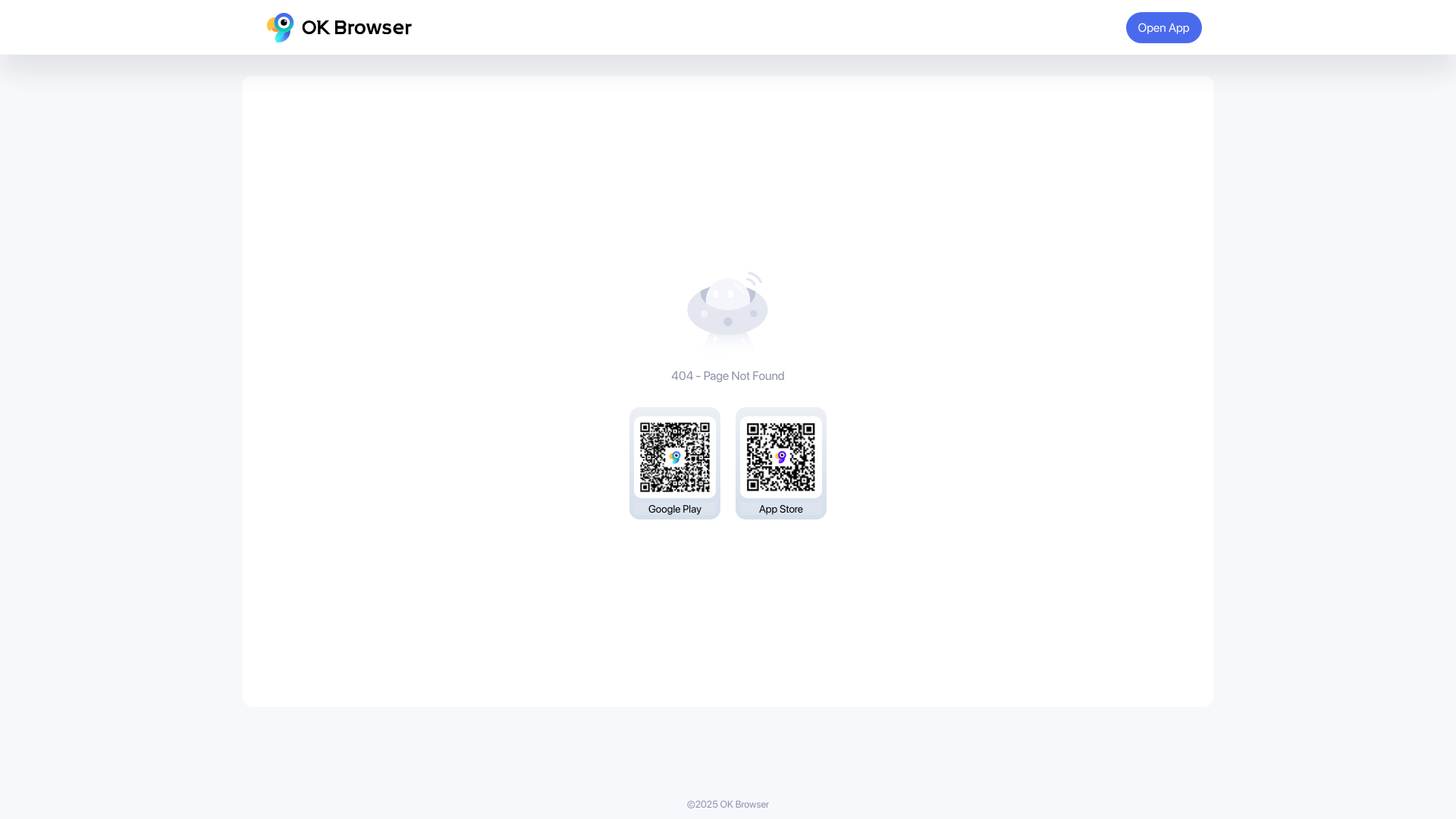 website screenshot of https://ok-browser-share.pages.dev/