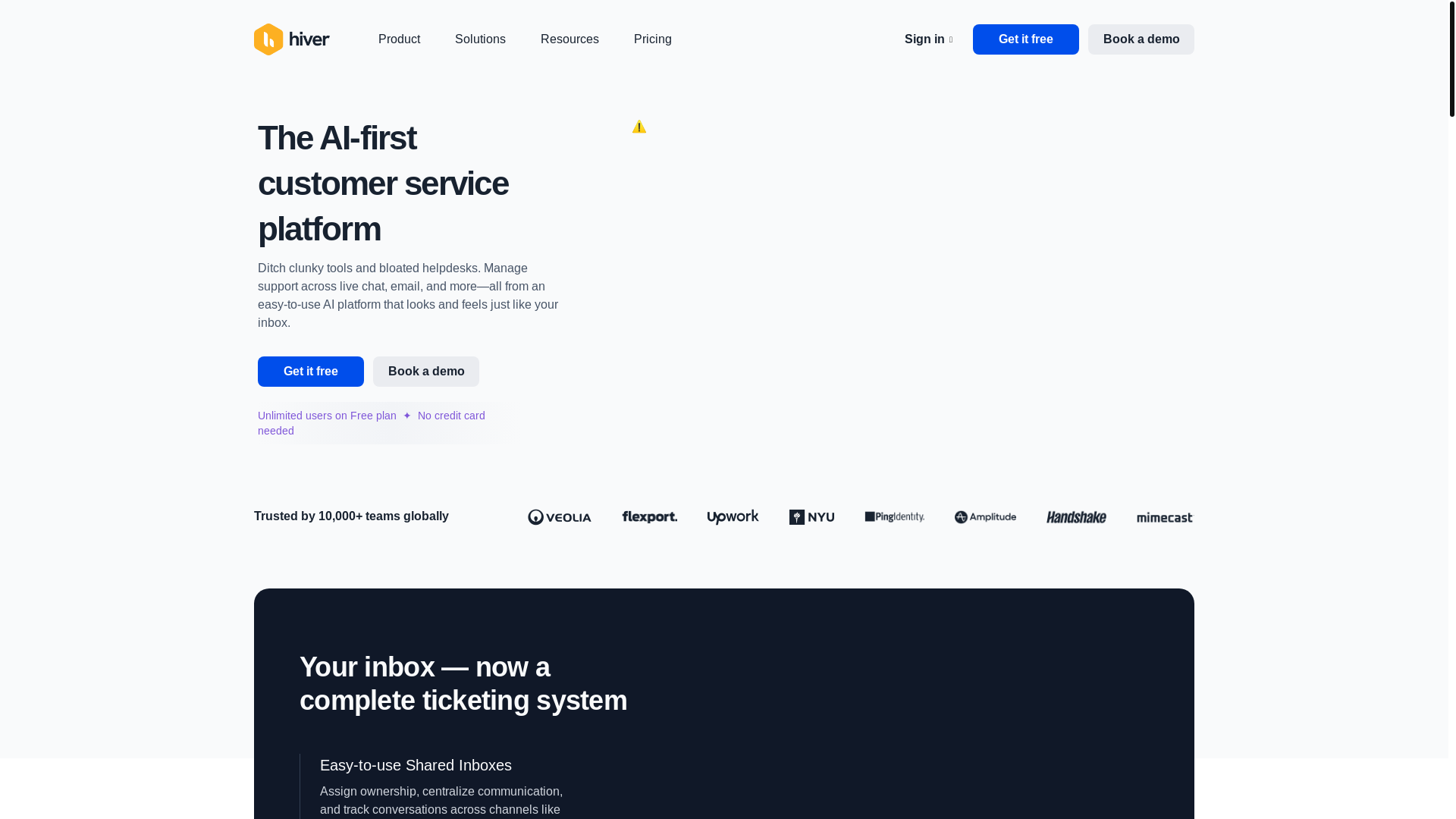 website screenshot of https://tellhiverhq.info/