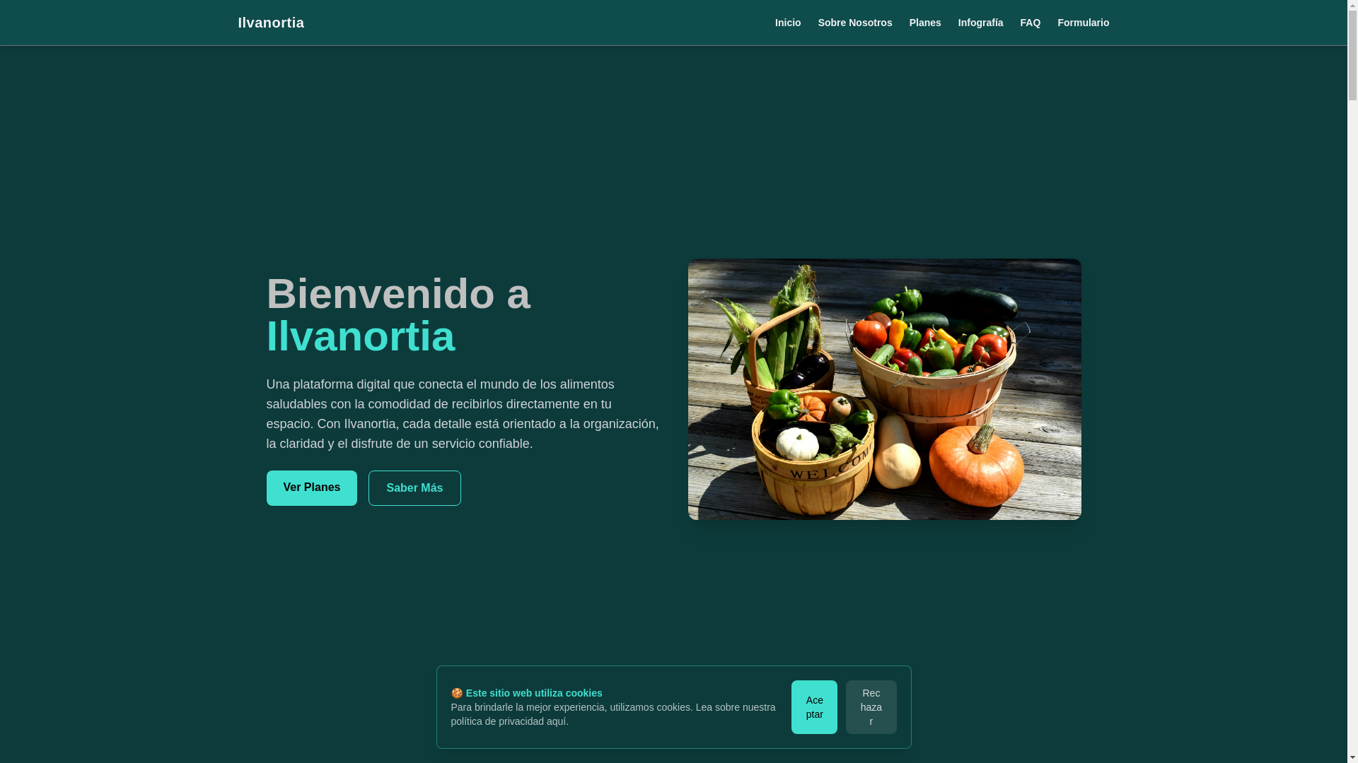 website screenshot of https://ilvanortia.eu/