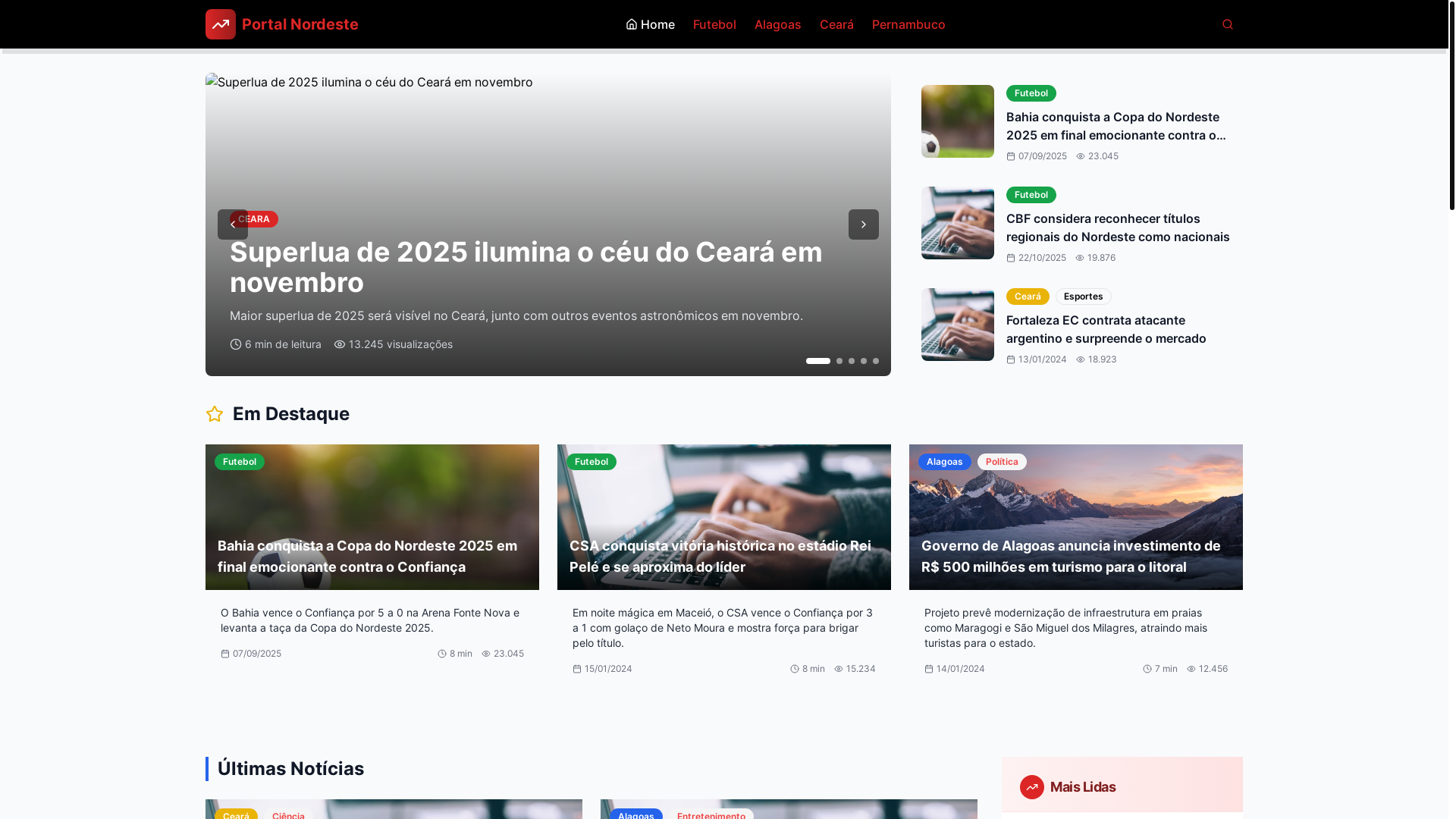 website screenshot of https://portalnoticia4.pages.dev/