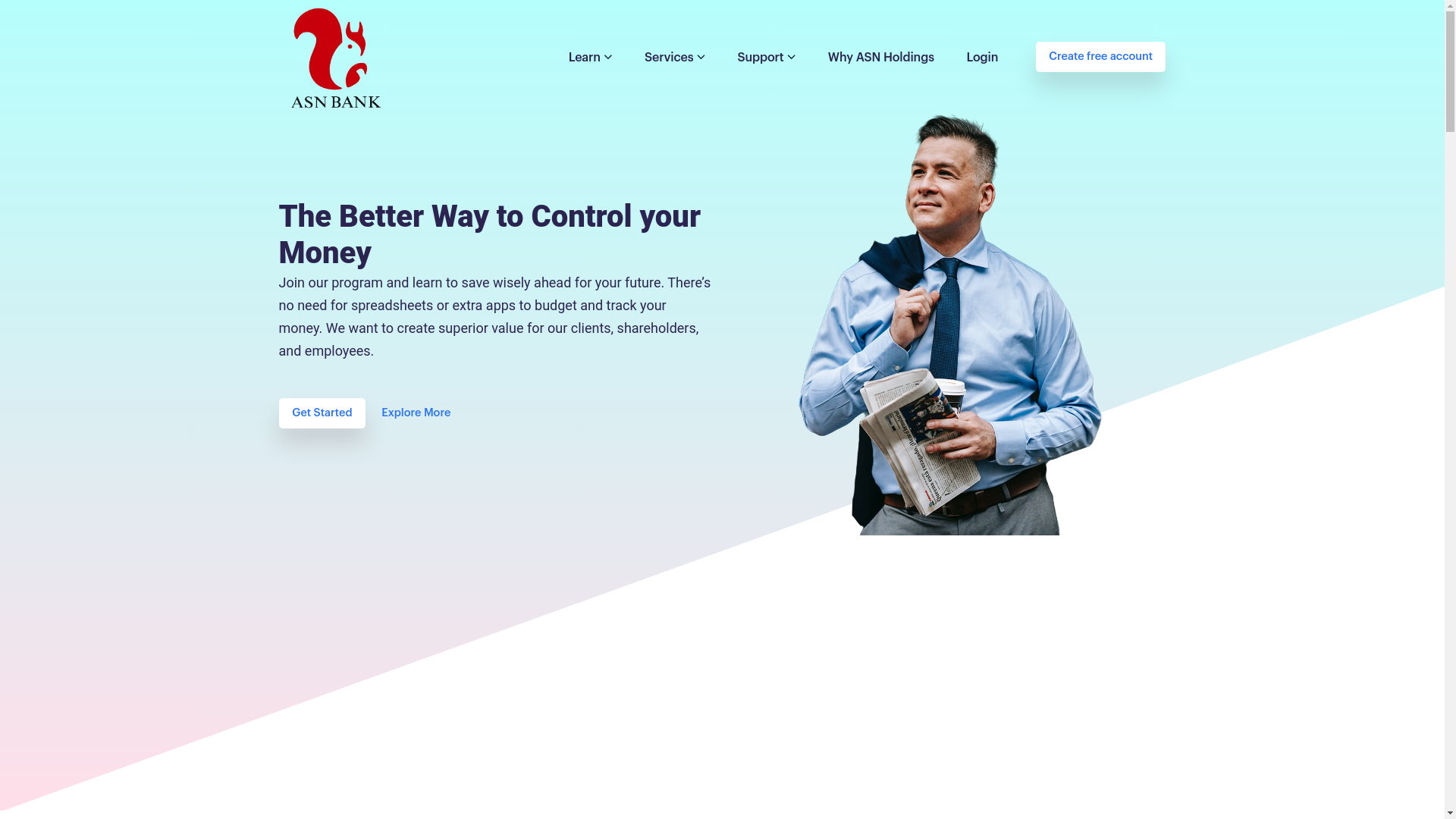 website screenshot of https://bespoketrust.org/