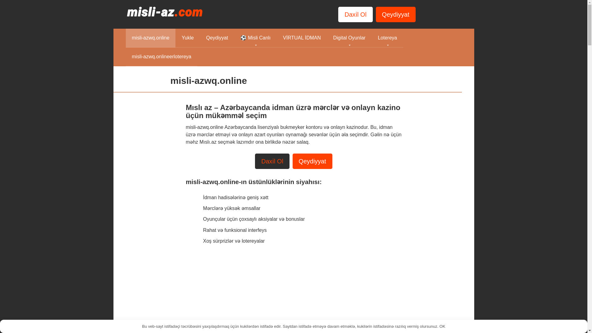 website screenshot of https://misli-azwq.online/