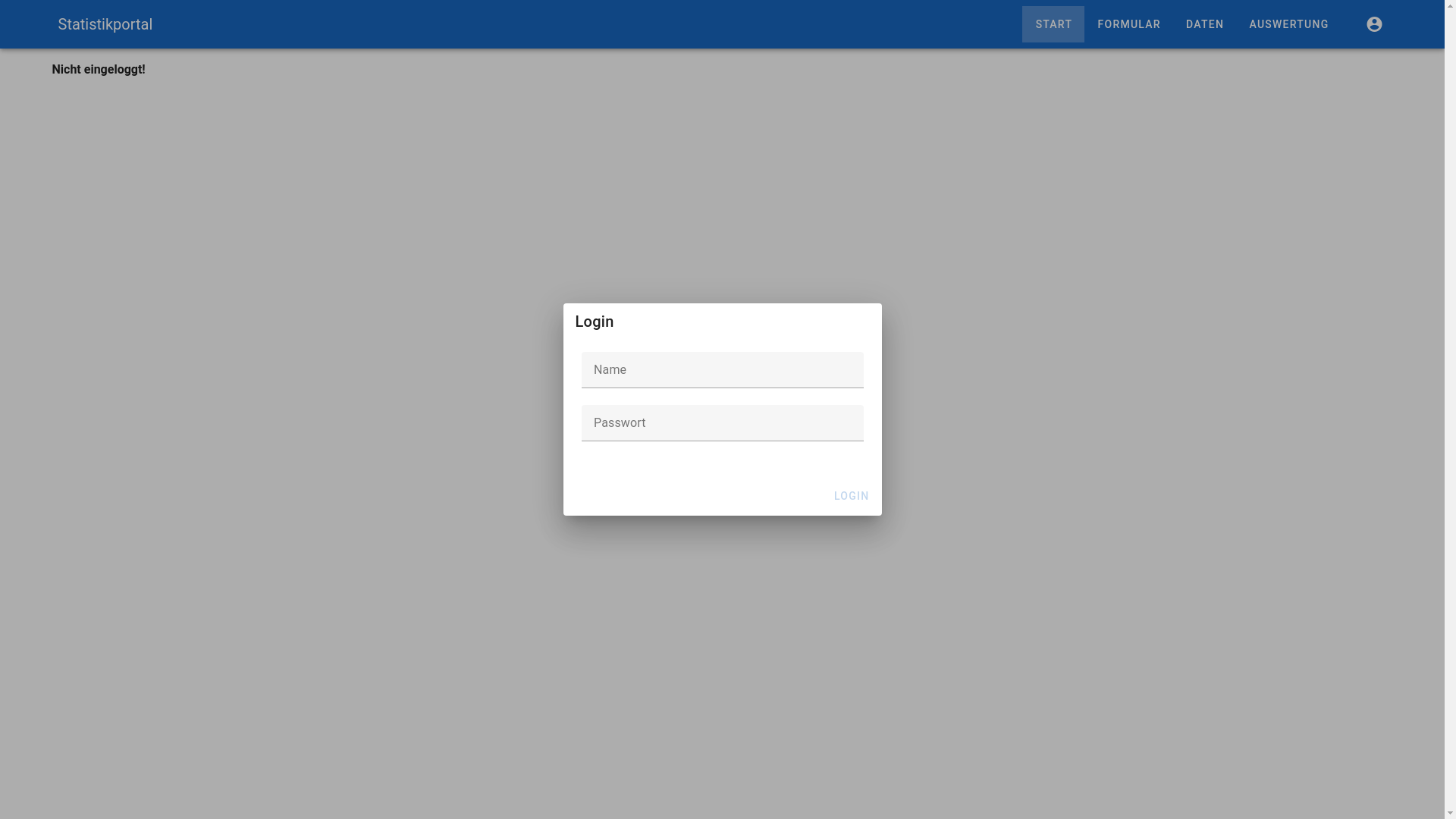 website screenshot of https://statistikplattform.de/