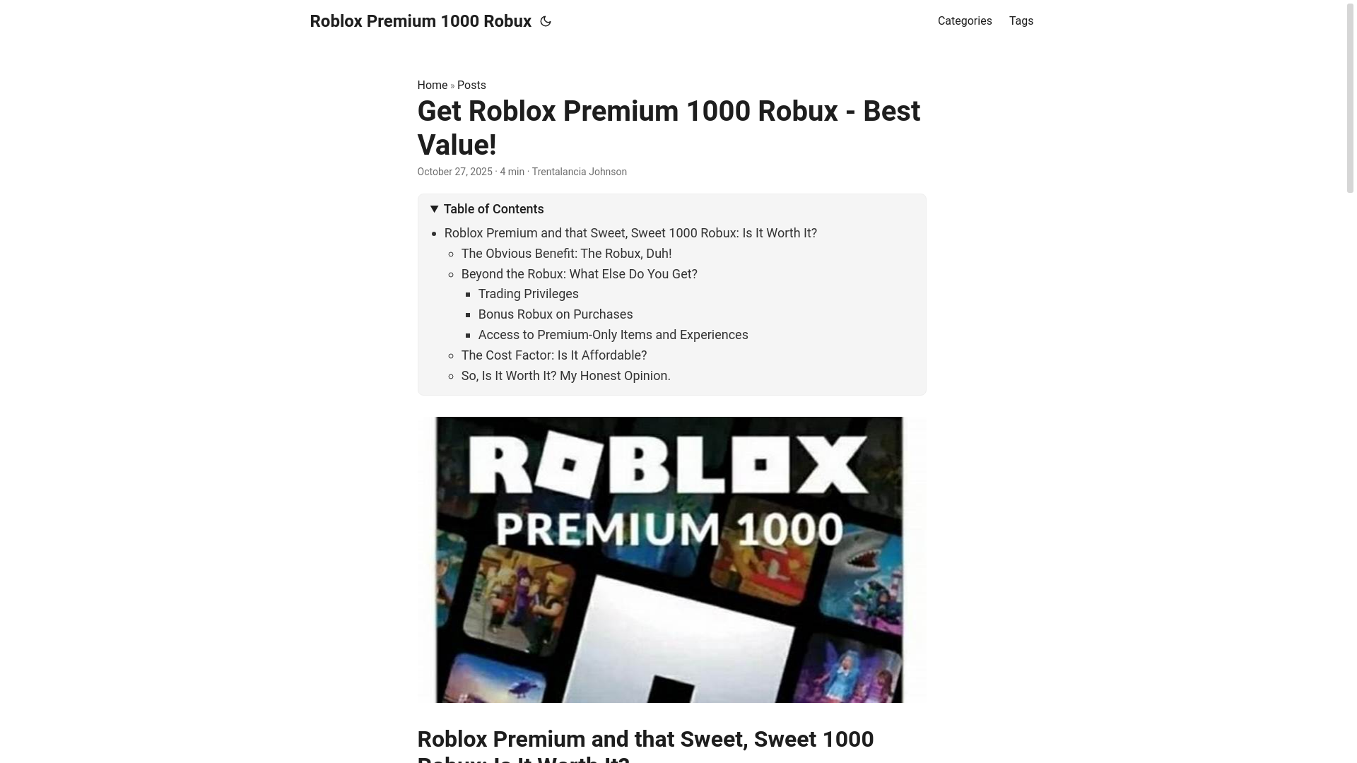 website screenshot of https://roblox-premium-1000-robux.pages.dev/