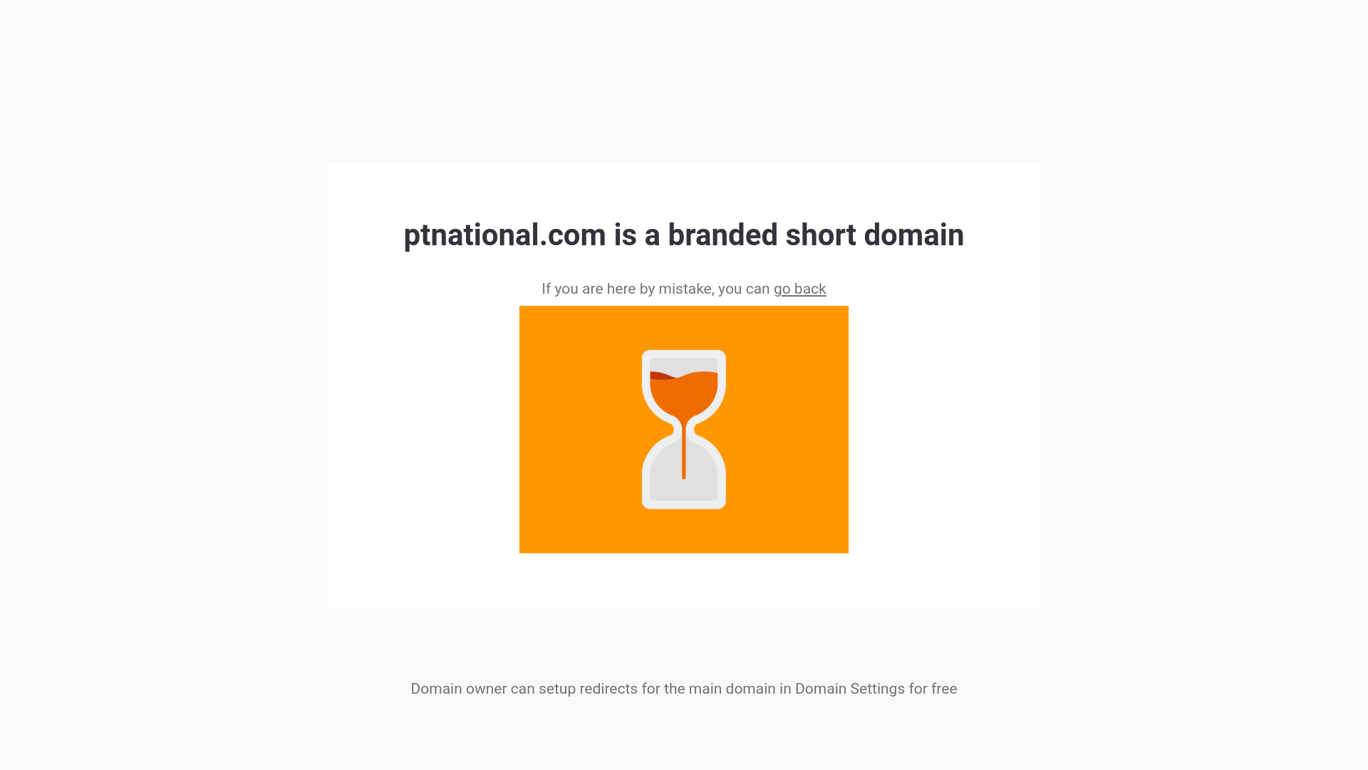 website screenshot of https://ptnational.com/