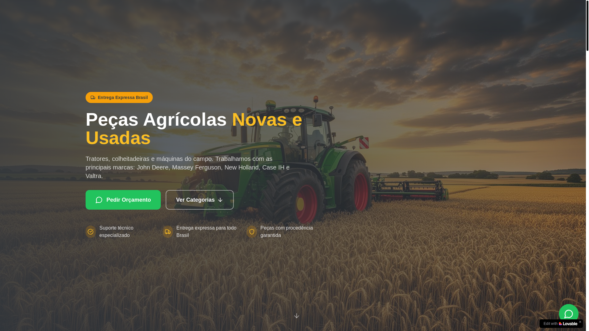 website screenshot of https://araguaiapecas.site/