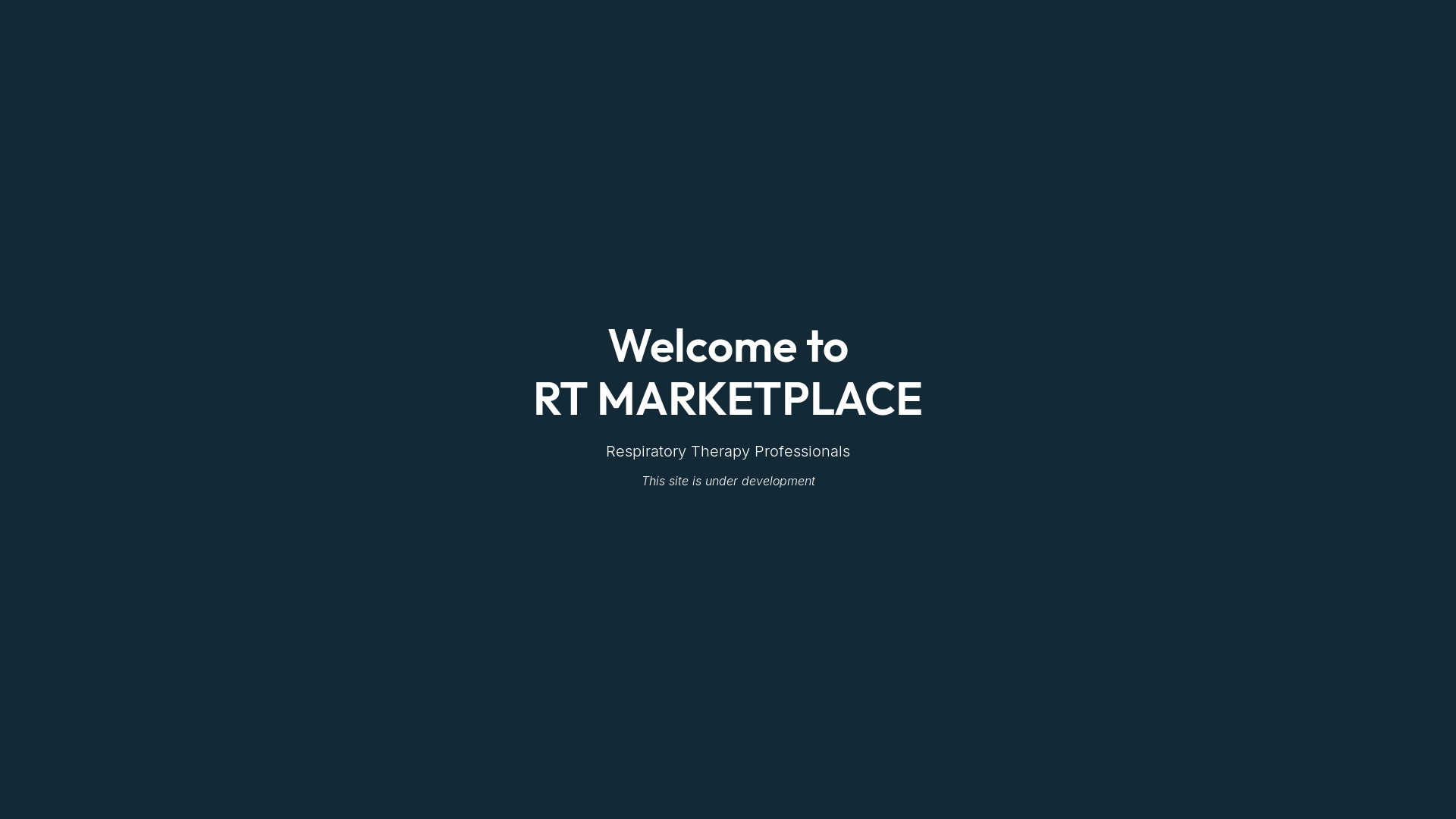 website screenshot of https://rtmarketplace.ai/