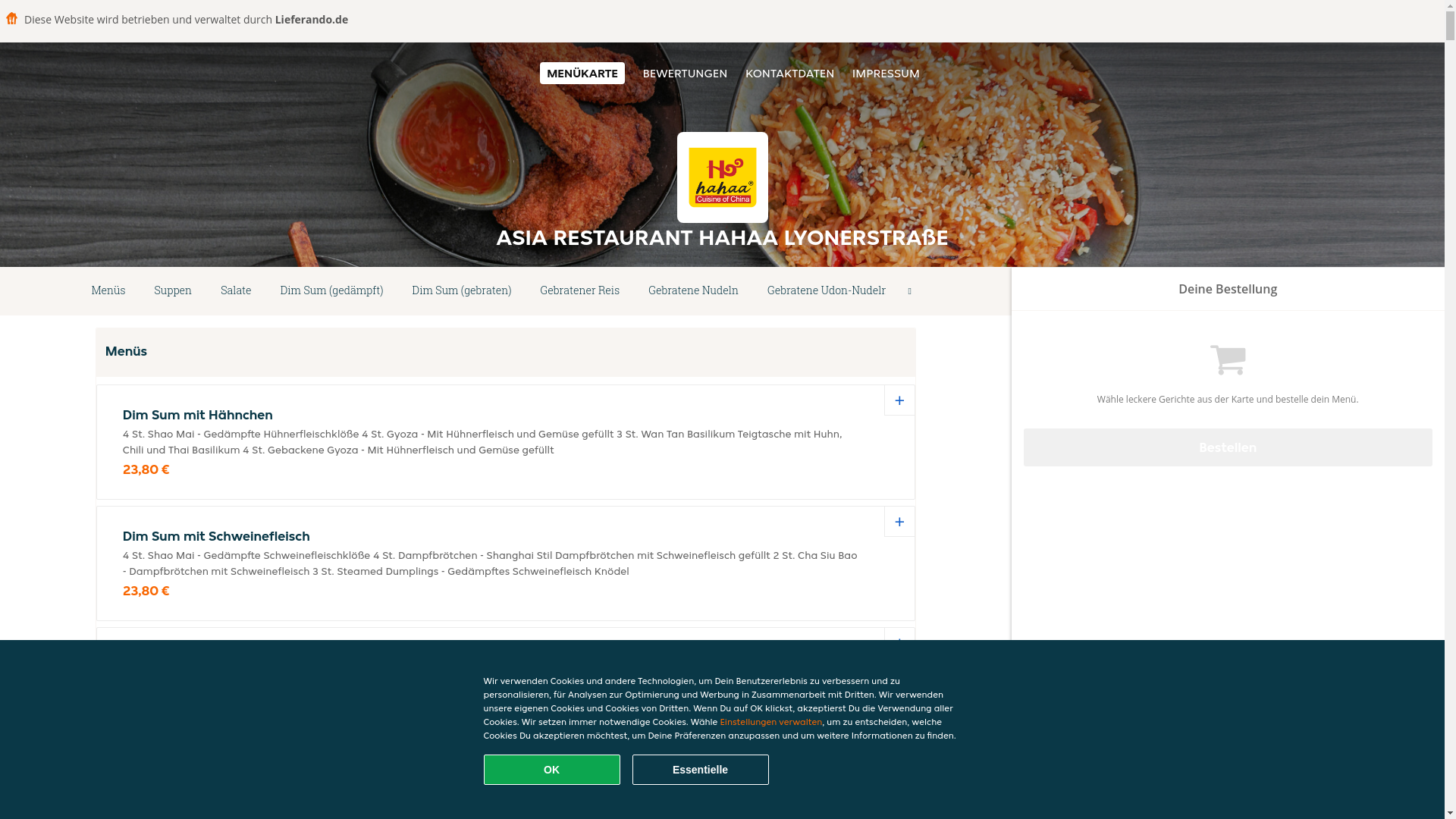 website screenshot of https://frankfurtammain-asiarestauranthahaa.de/