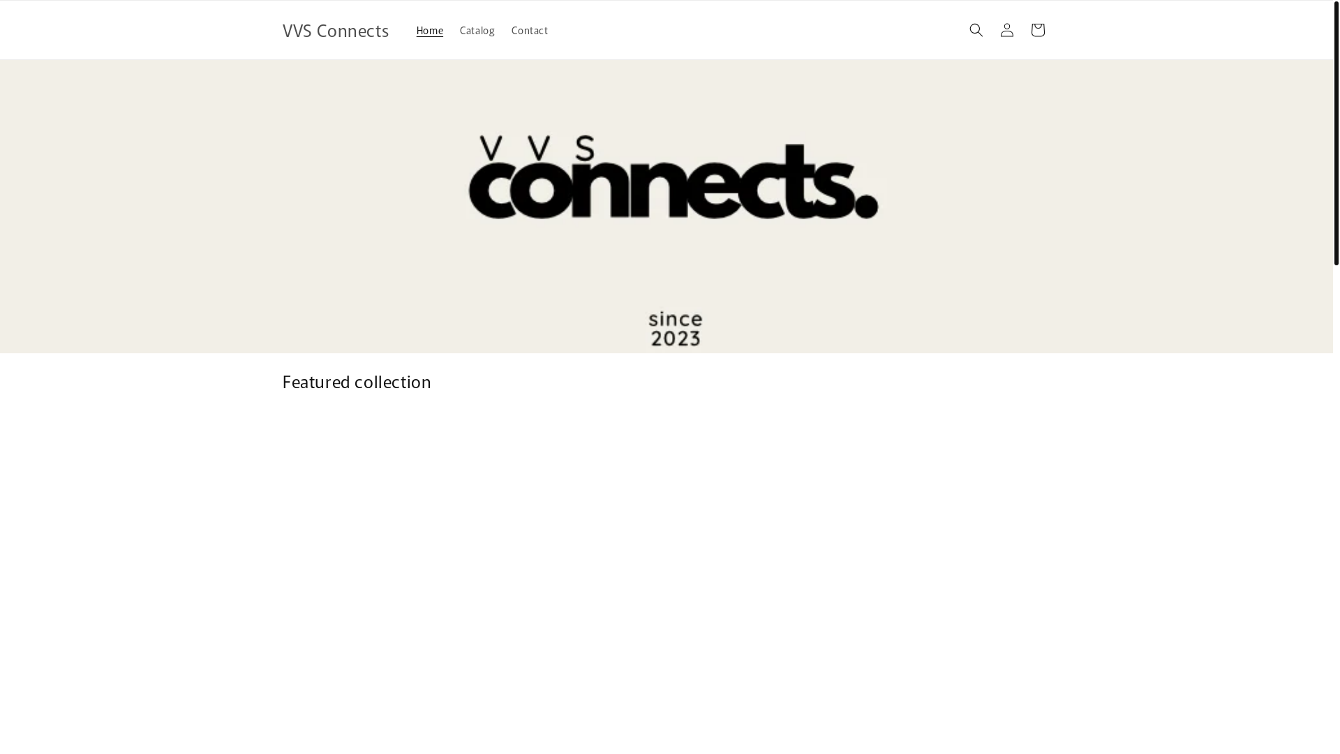 website screenshot of https://vvsconnects.com/