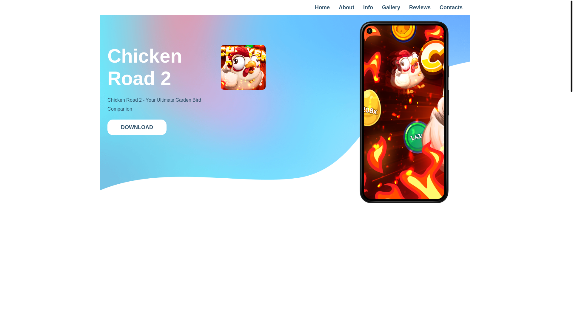 website screenshot of https://chickenslotgame.sbs/
