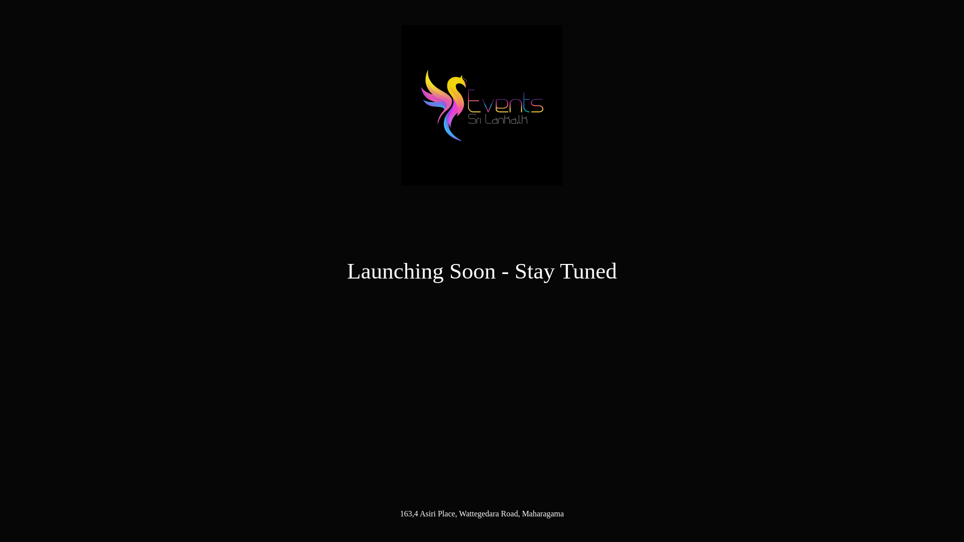 website screenshot of https://eventssrilanka.lk/