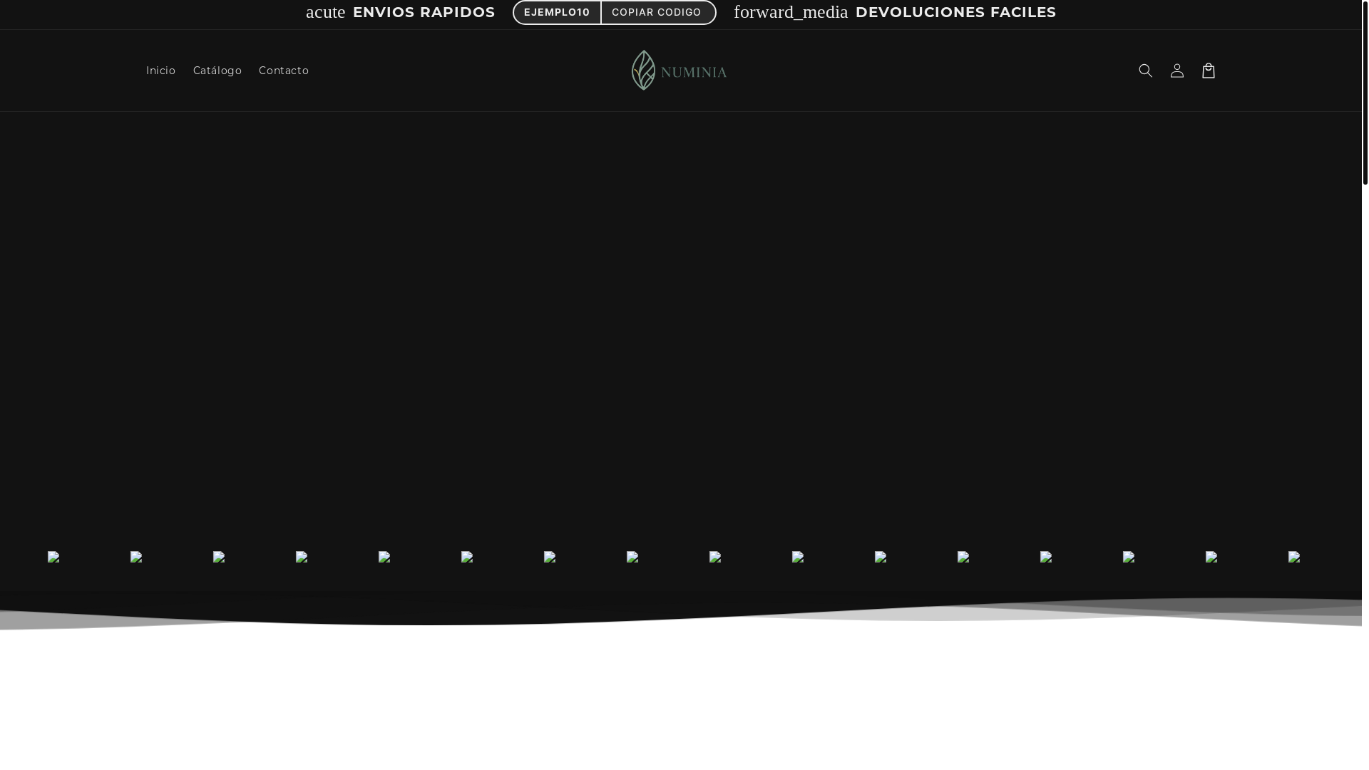 website screenshot of https://numinialab.com/