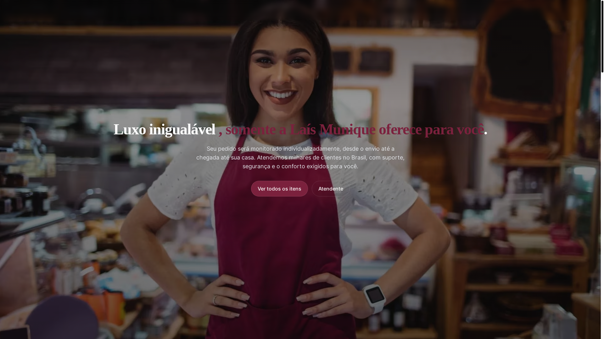 website screenshot of https://laismunique.shop/