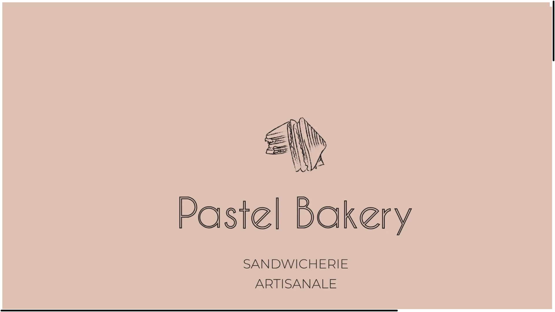 website screenshot of https://pastelbakery.site/