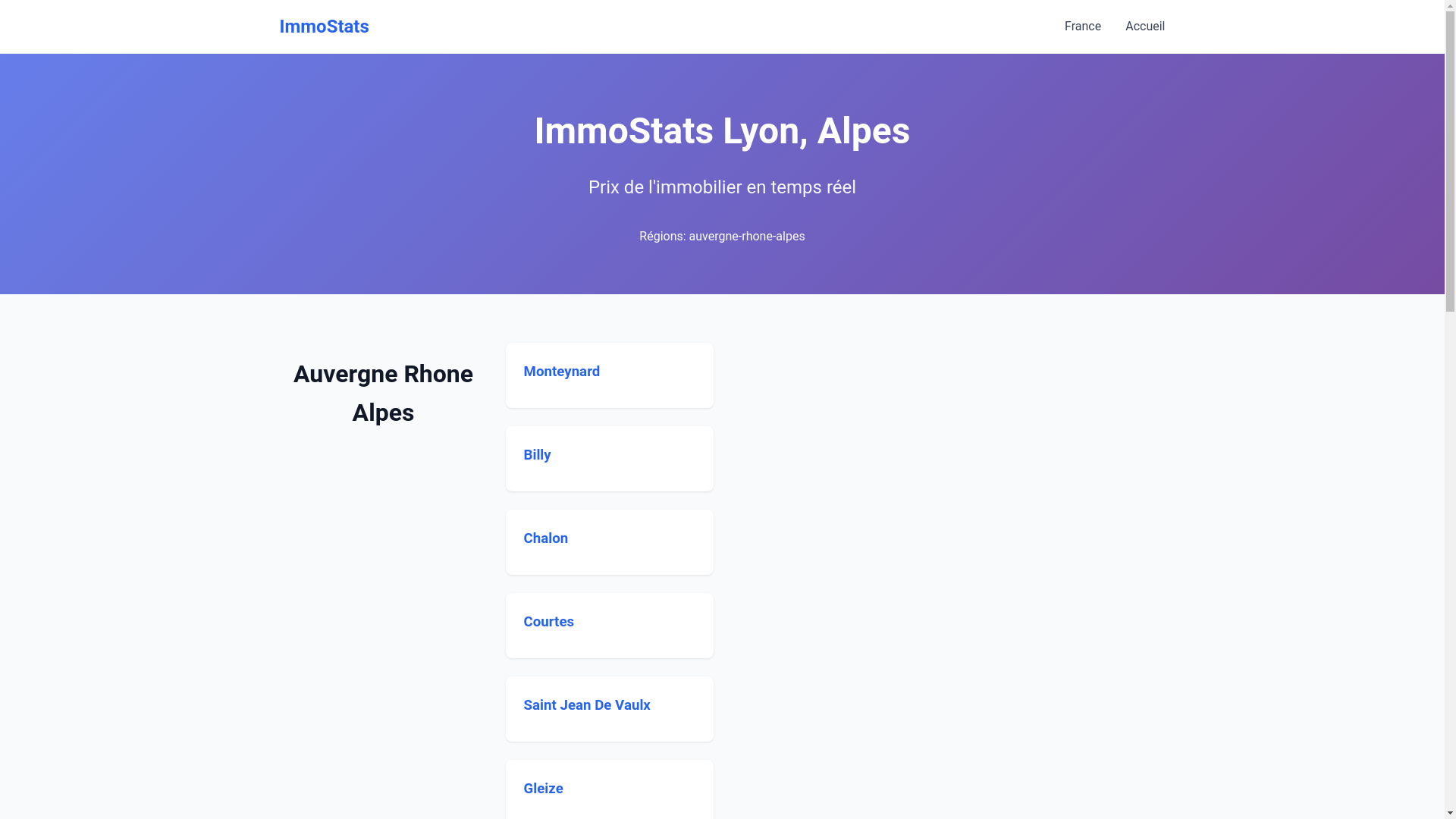 website screenshot of https://immostats-aura.pages.dev/