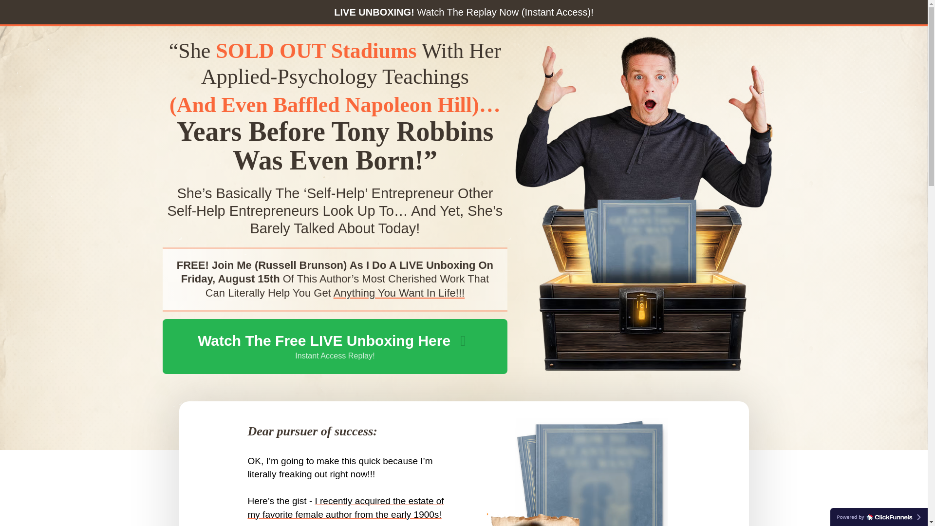 website screenshot of https://unboxingeven.com/