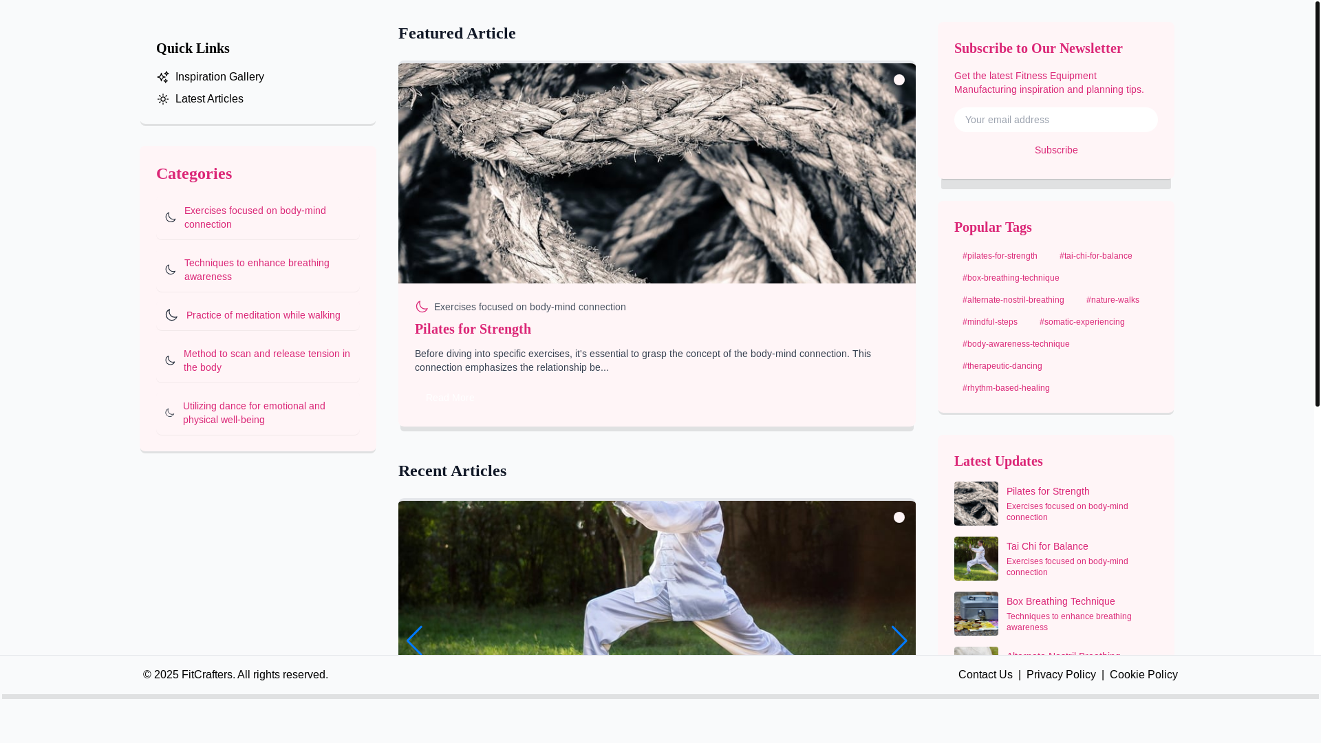 website screenshot of https://profitnesscrafters.club/