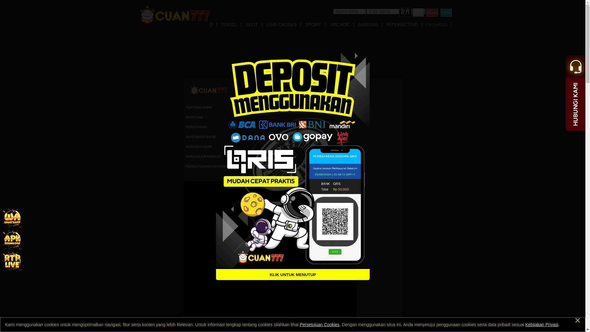 website screenshot of https://cuan777vn2.lol/