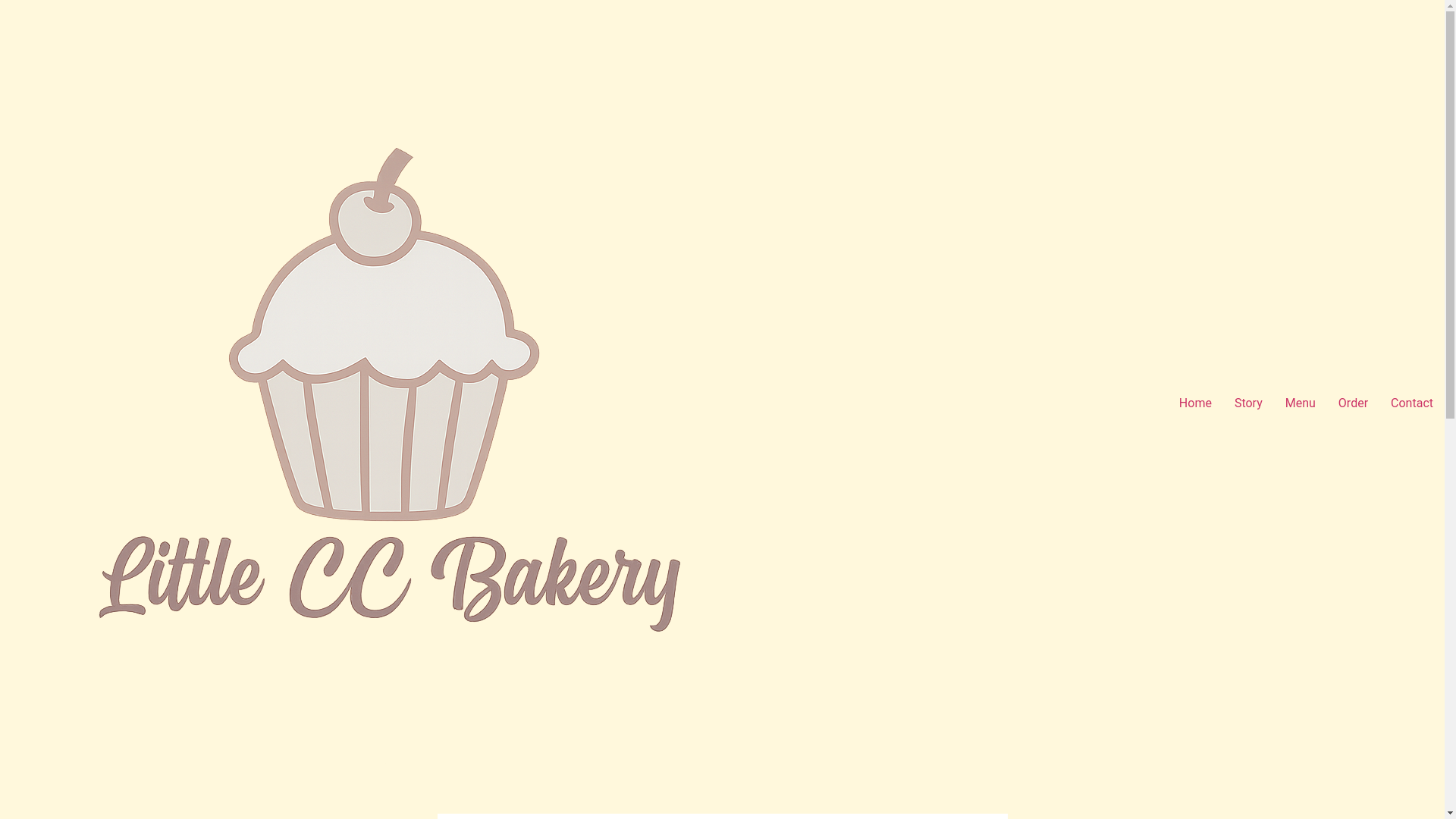 website screenshot of https://littleccbakery.nl/