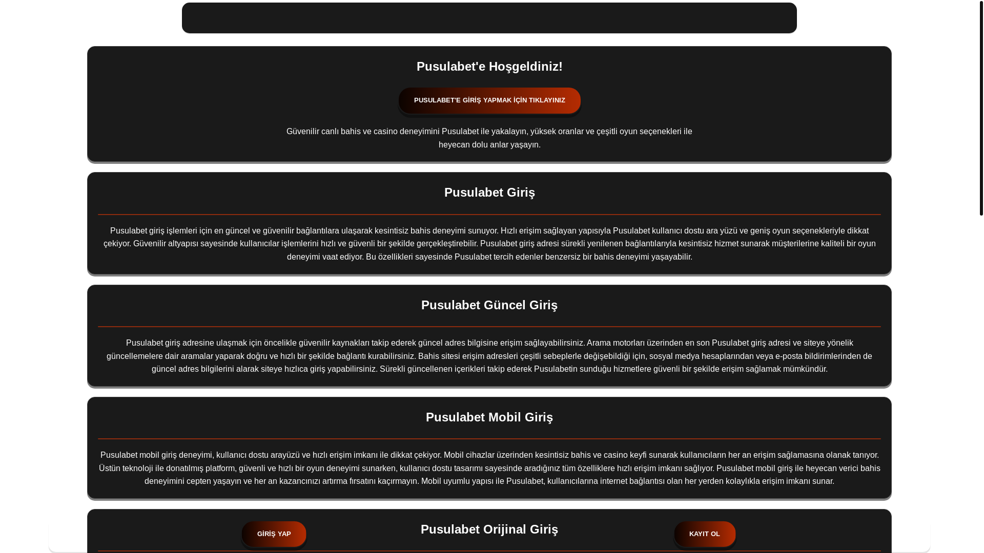 website screenshot of https://m-pusulabetegir.com/